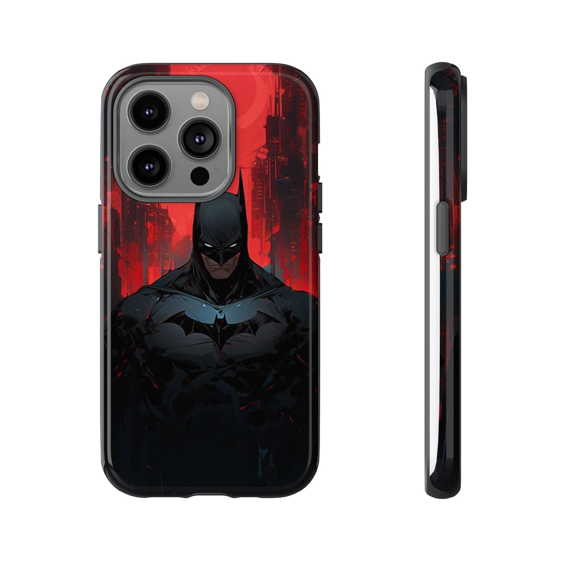 The Dark Knight Batman Tough Cases for iPhones, Samsung, and Pixel