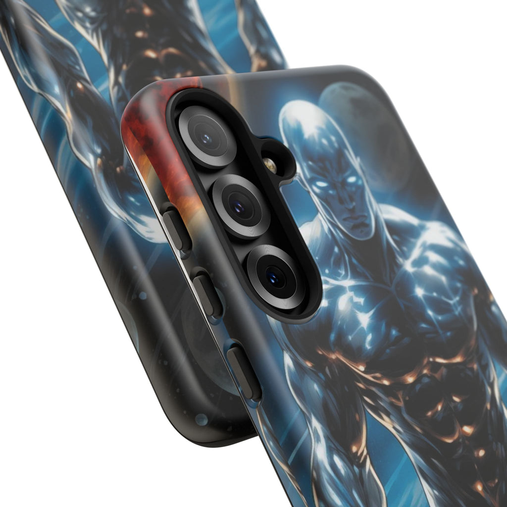 The Silver Surfer Comic Art Phone Case, Tough Cases for iPhones, Samsung, and Pixel