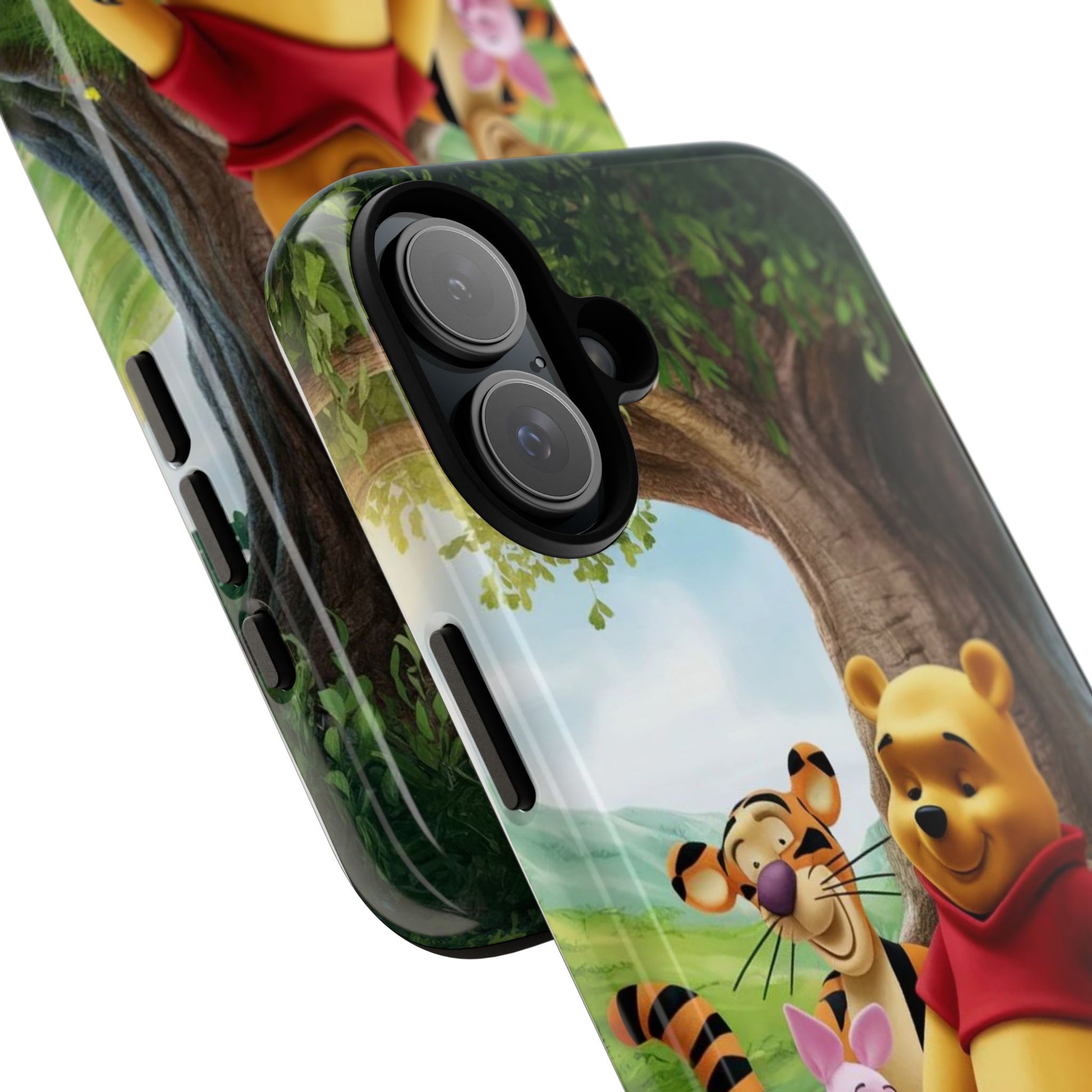 Cute Pooh Bear Phone Case, Tough Cases, Disney Phone for iPhones, Samsung, and Pixel