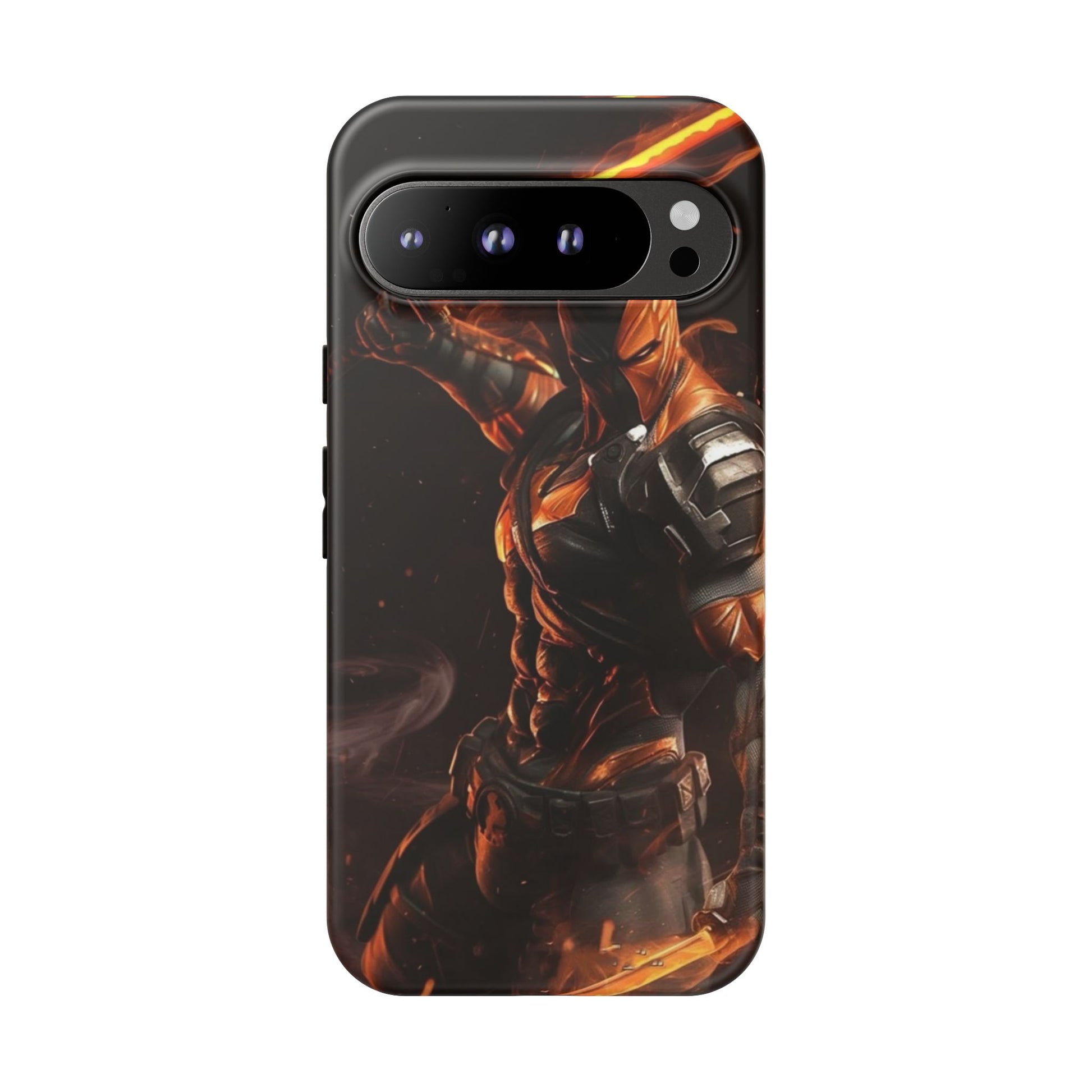 DC Comics Death Stroke Tough Cases for iPhones, Samsung, and Pixel