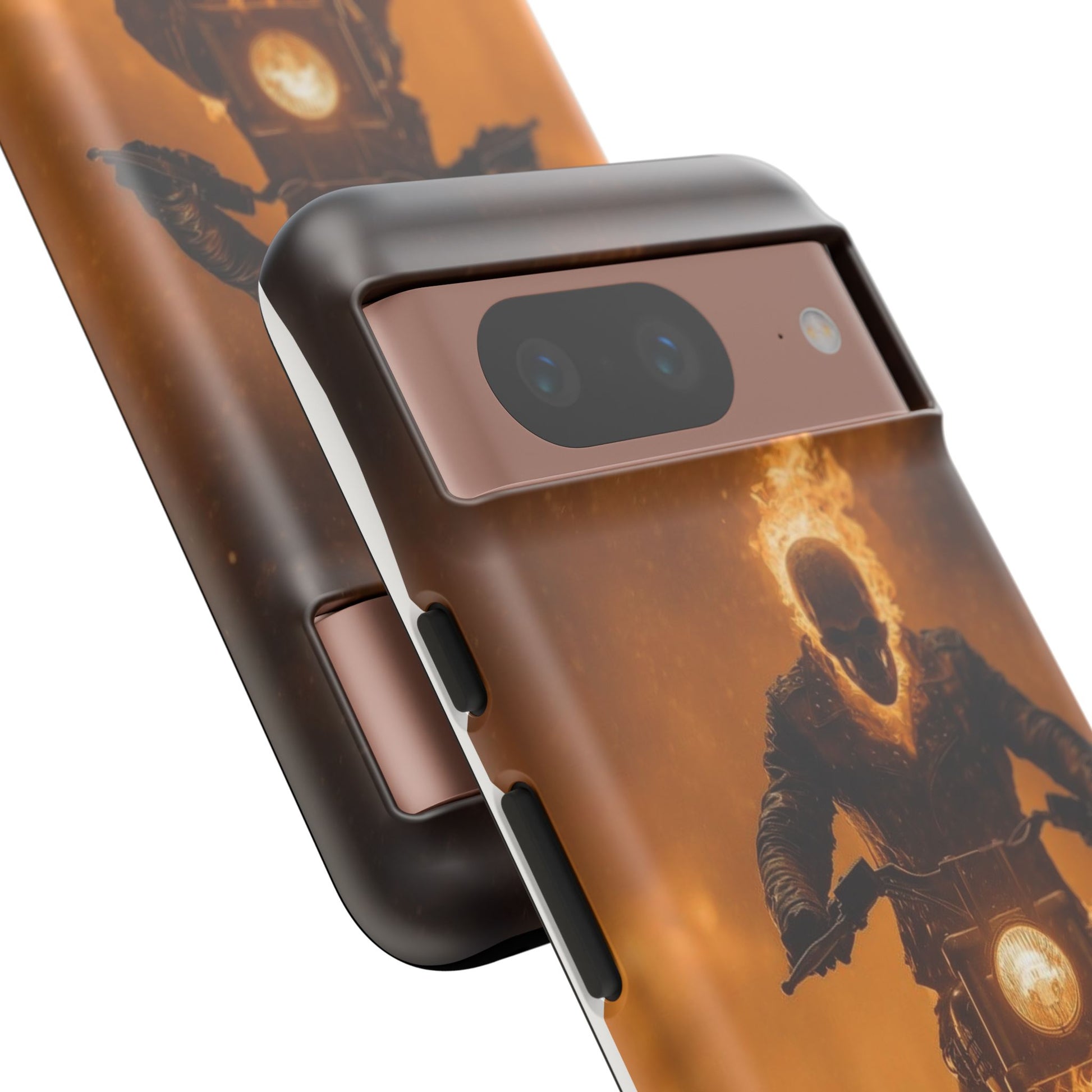 Marvel's Ghostrider Tough Cases for iPhones, Samsung, and Pixel