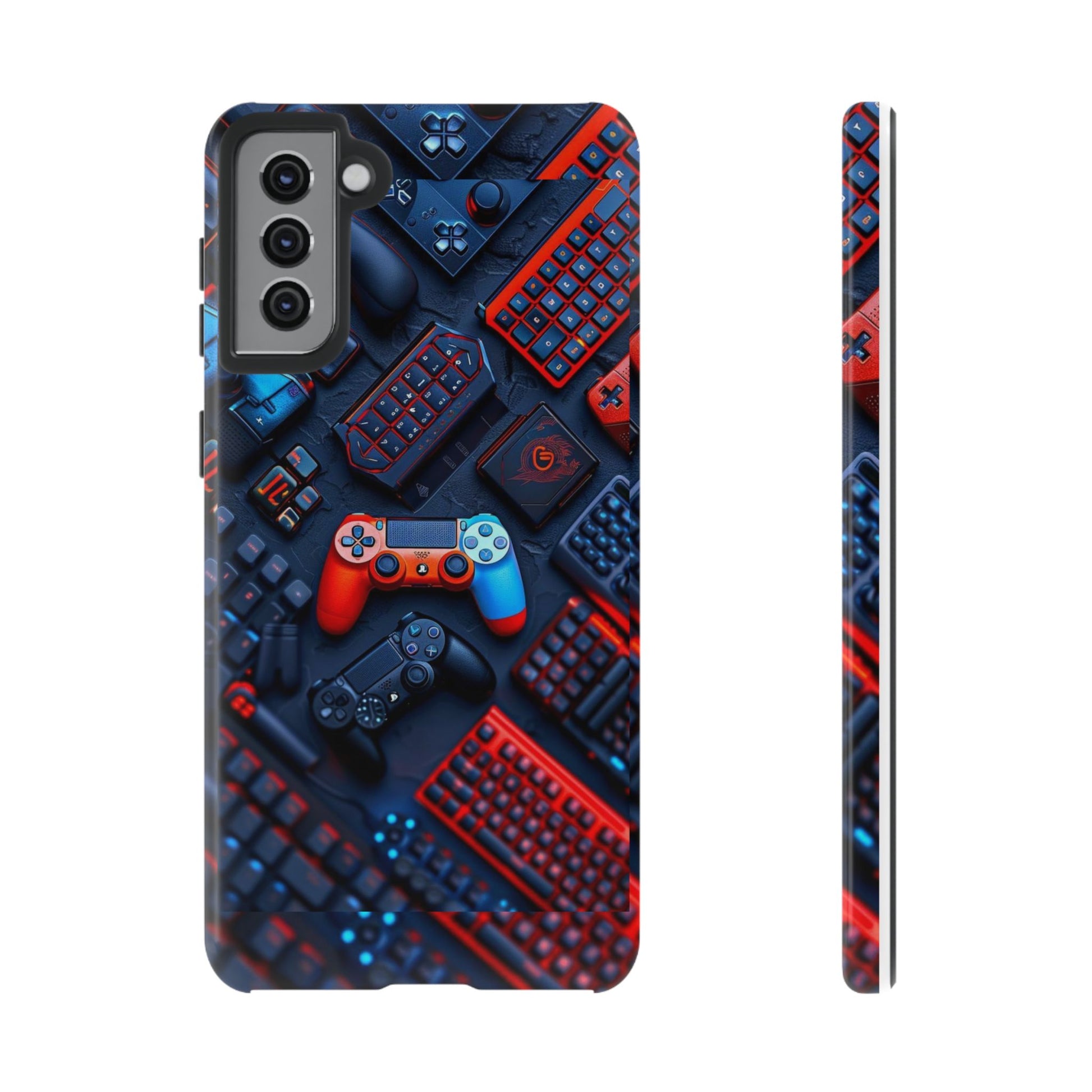 Gamer Themed Controllers Tough Cases for iPhones, Samsung, and Pixel