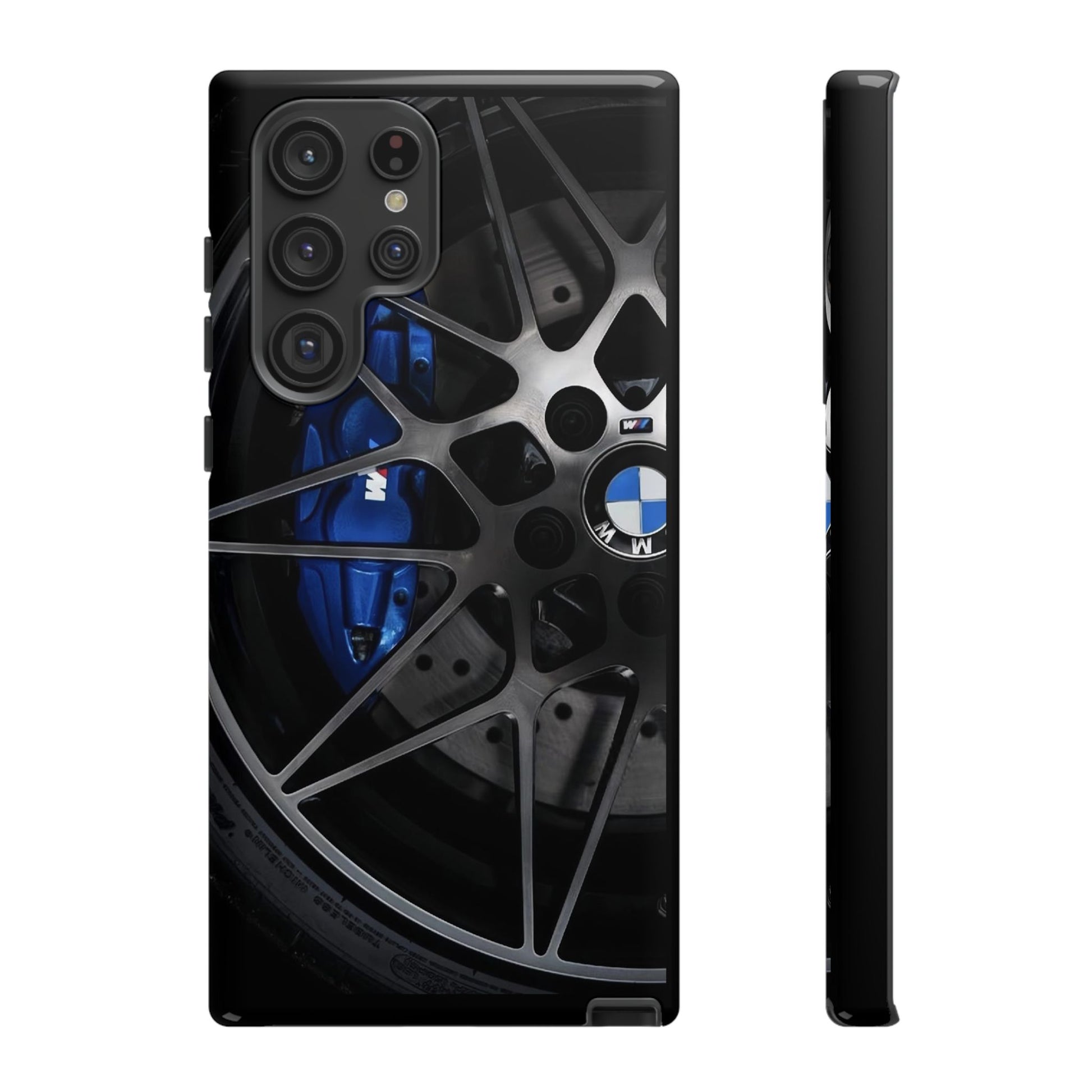 BMW M3 Racing Wheels Tough Cases for iPhones, Samsung, and Pixel