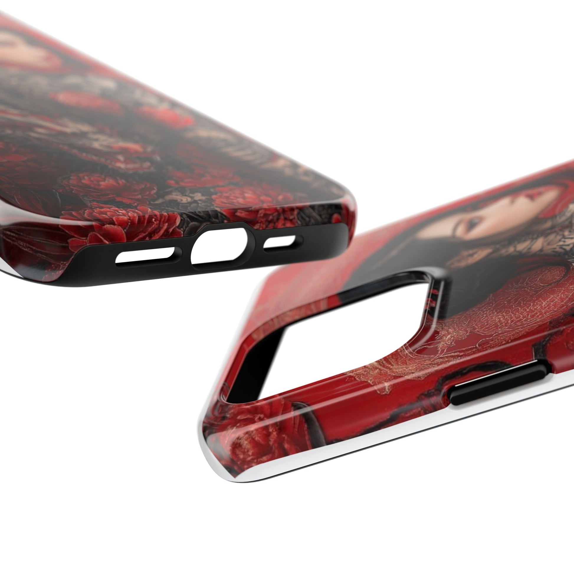 Japanese Geisha Tattooed Girl Phone Cases for Iphones & Samsung Durable