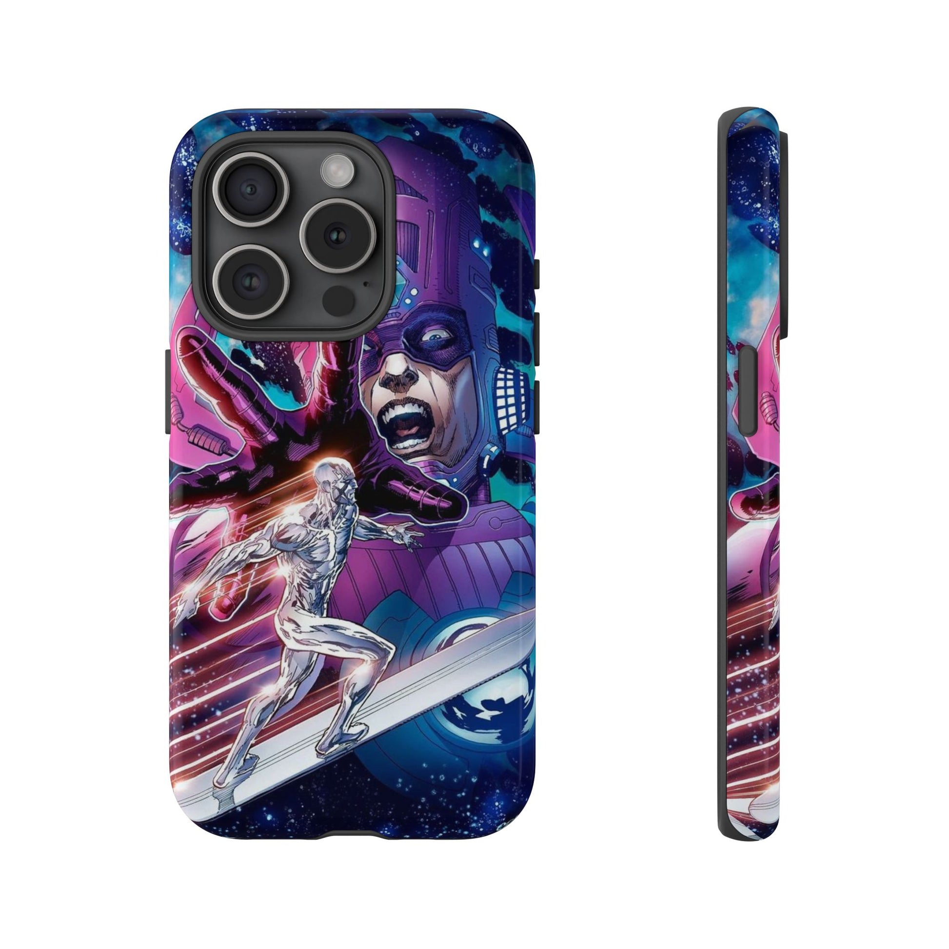 Galactus x Silver Surfer Marvel Phone Case, Tough Cases for iPhones, Samsung, and Pixel