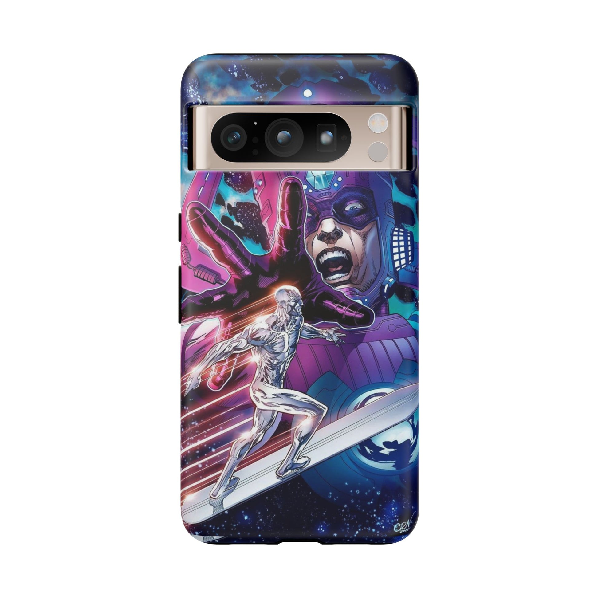 Galactus x Silver Surfer Marvel Phone Case, Tough Cases for iPhones, Samsung, and Pixel