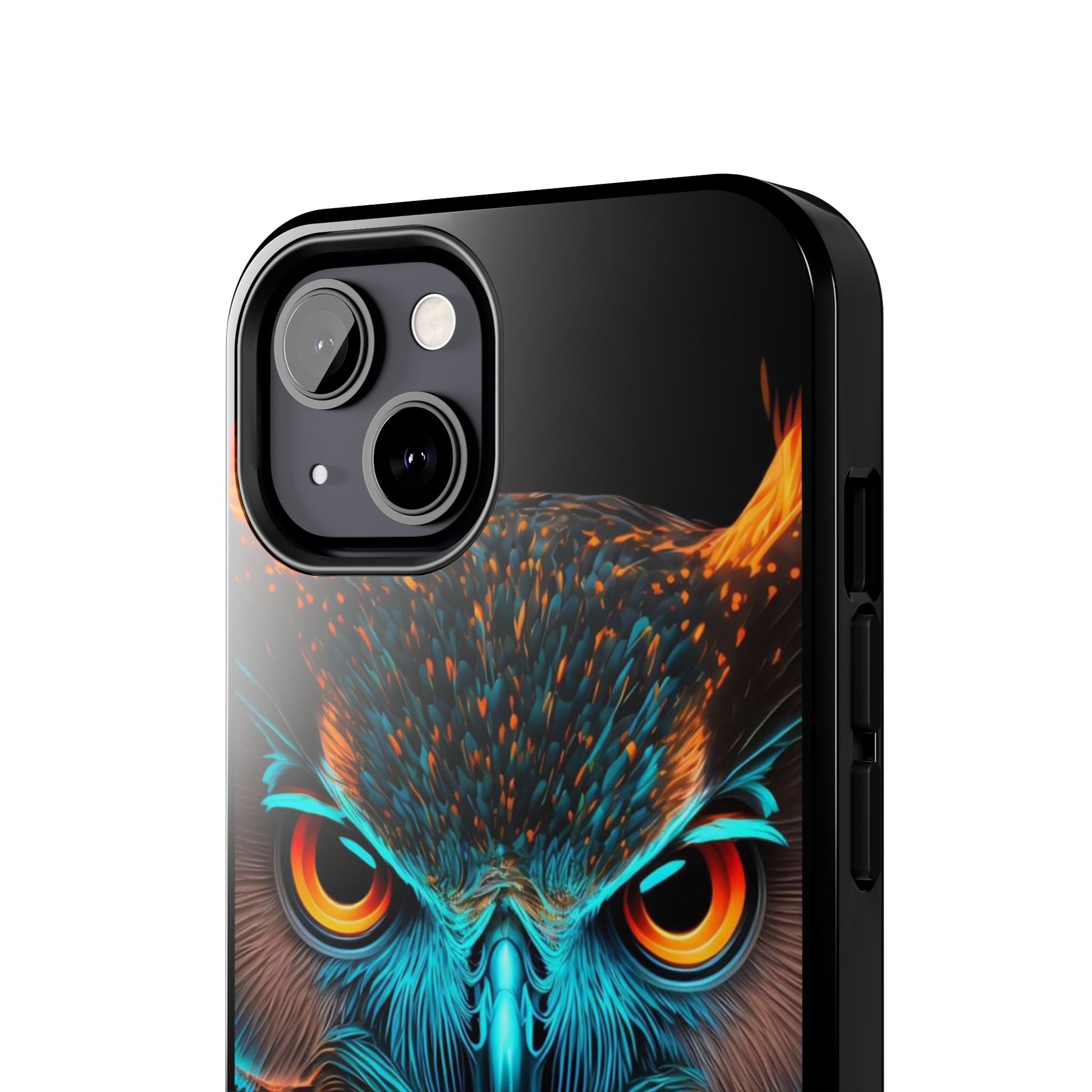Neon Owl Theme Phone Cases for iPhones & Samsung Phones