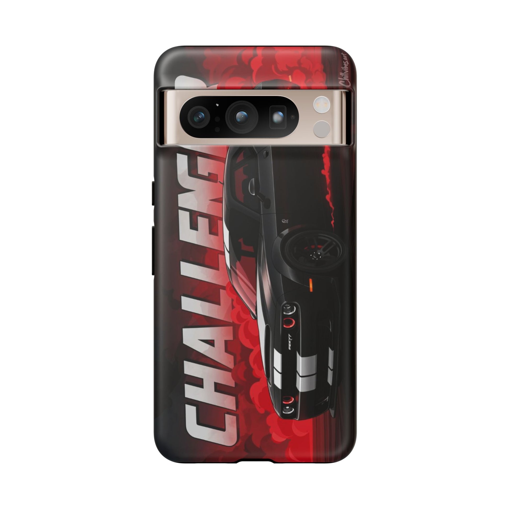 Hellcat Challenger Durable Tough Cases for iPhones, Samsung, and Pixel