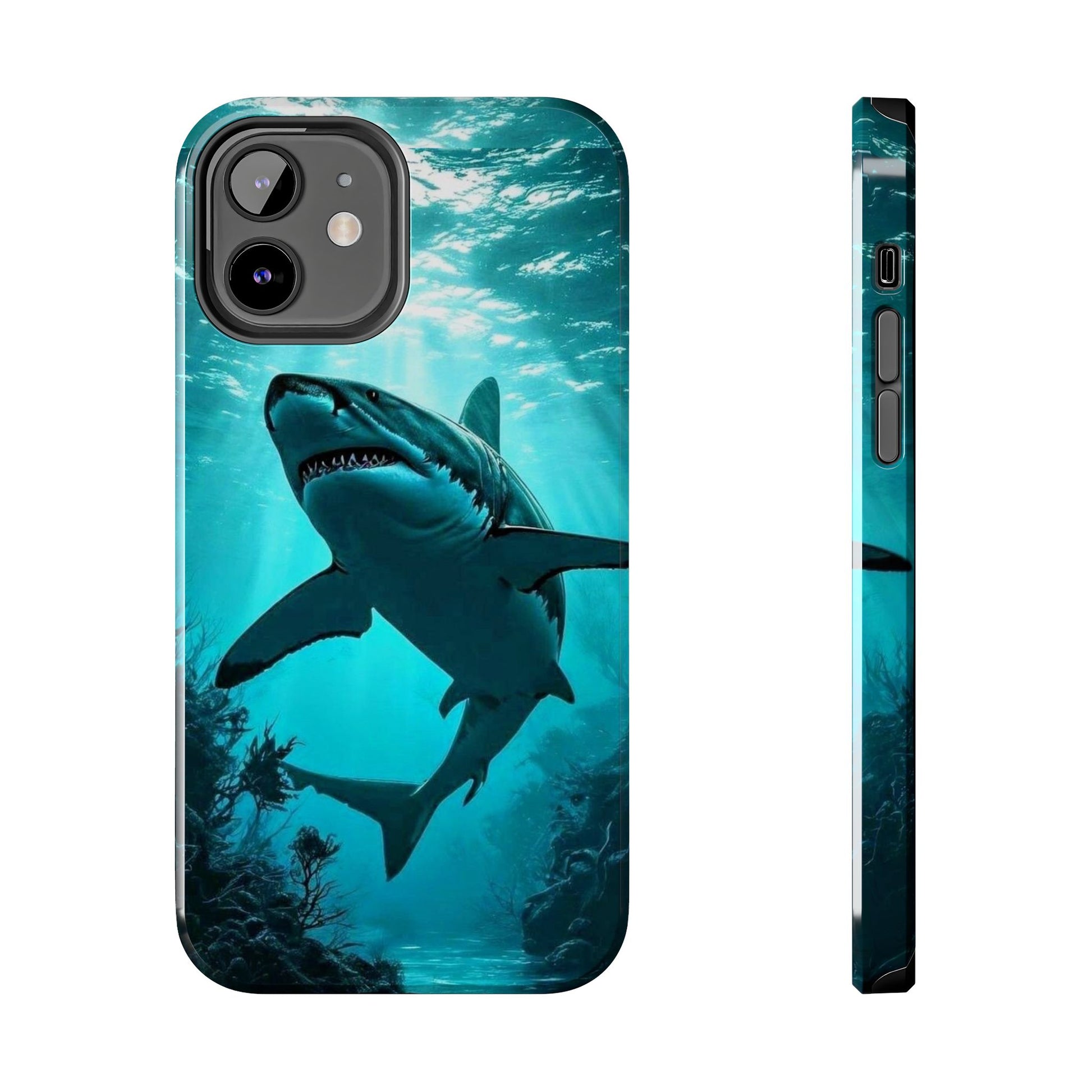 Killer Shark Theme Phone Cases for iPhones & Samsung Phones