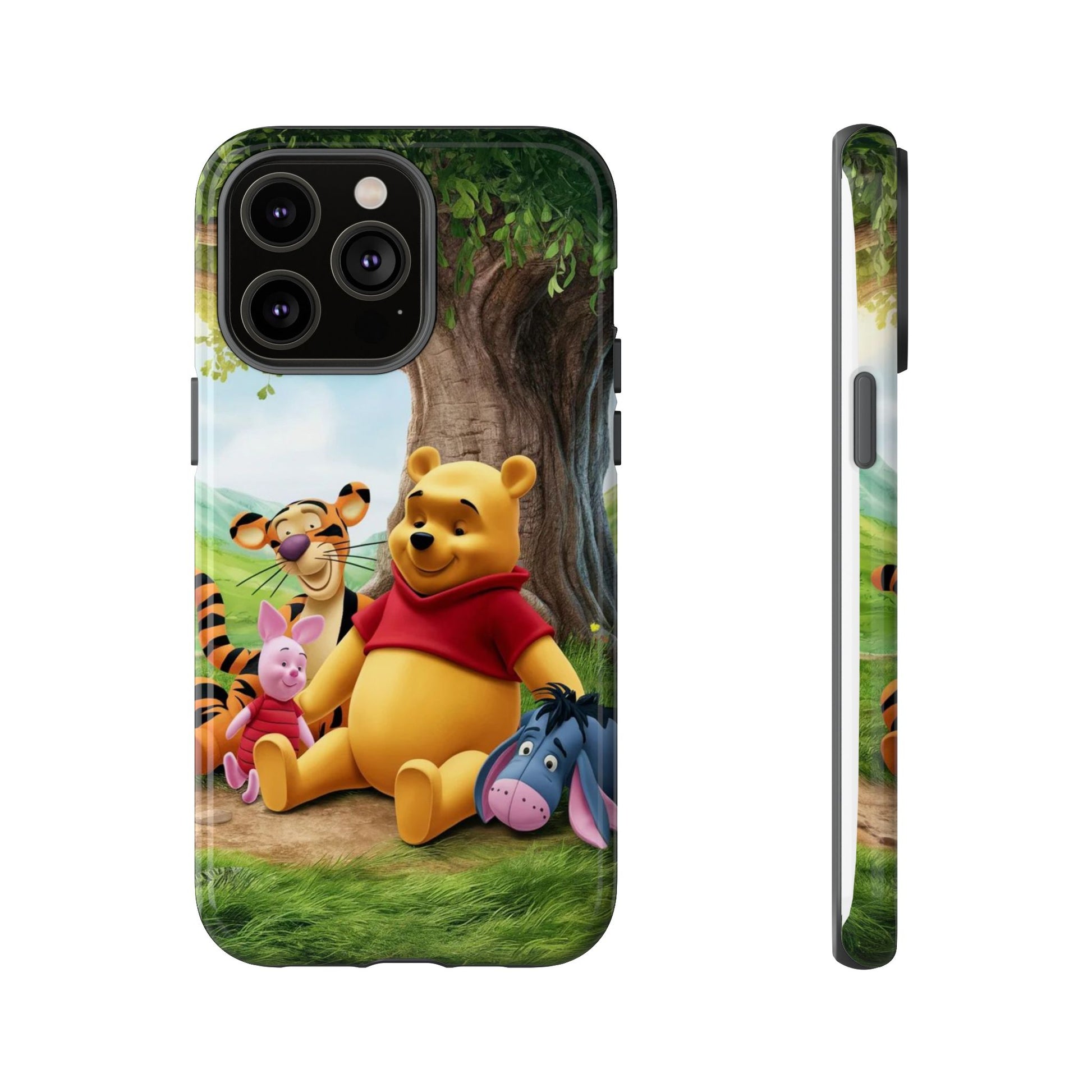 Cute Pooh Bear Phone Case, Tough Cases, Disney Phone for iPhones, Samsung, and Pixel