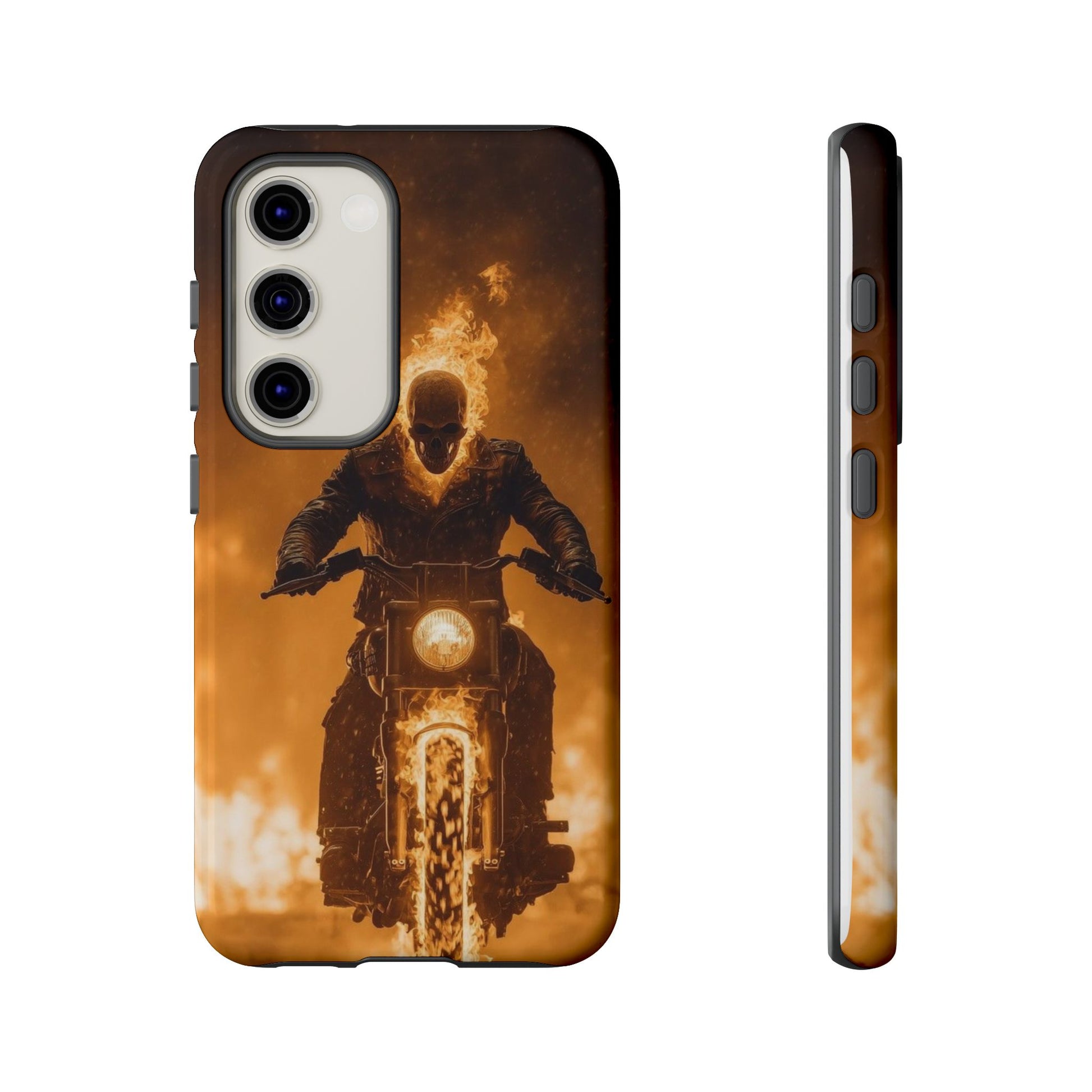 Marvel's Ghostrider Tough Cases for iPhones, Samsung, and Pixel