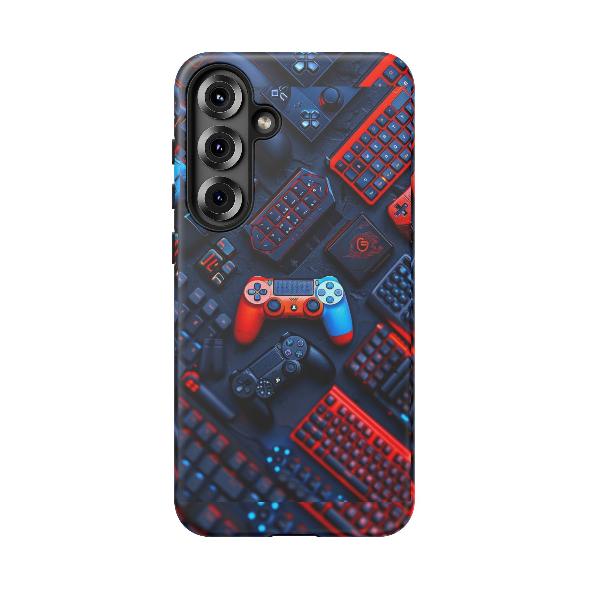 Gamer Themed Controllers Tough Cases for iPhones, Samsung, and Pixel