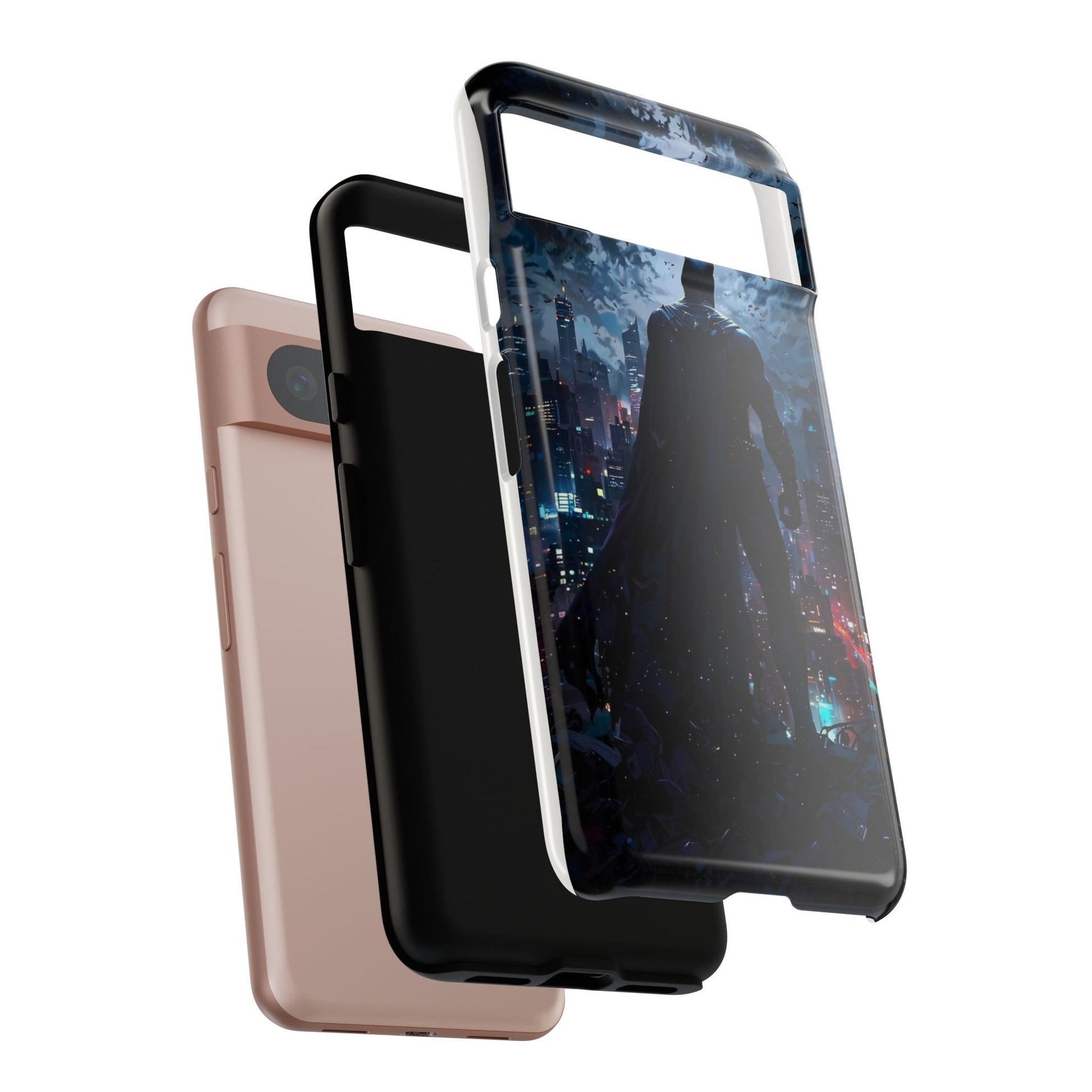 Gotham City Batman Tough Cases for iPhones, Samsung, and Pixel