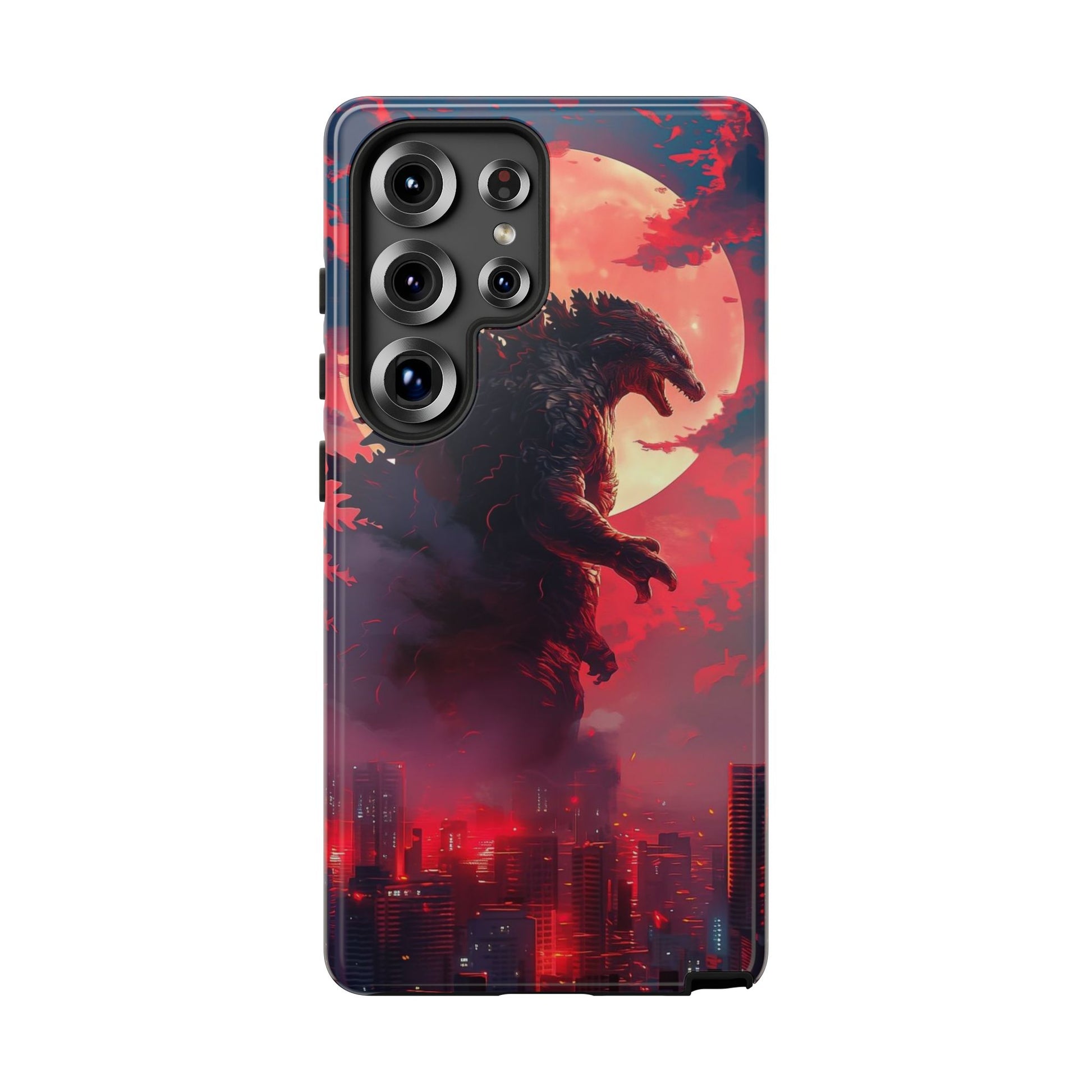 King of Monsters Godzilla Tough Phone Cases for iPhones, Samsung, and Pixel