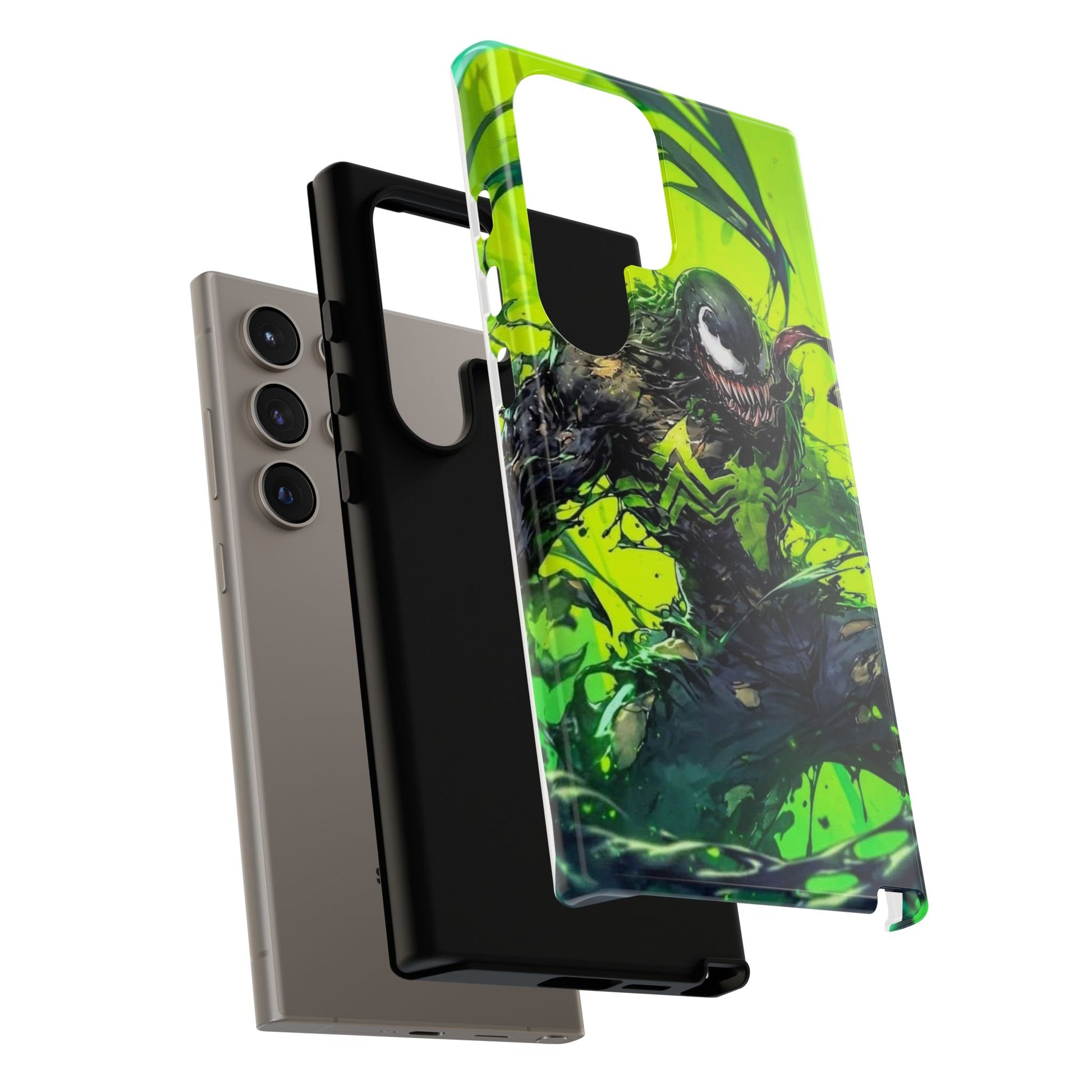 Evil Venom Phone Case, Tough Cases, Marvel Comics Phone for iPhones, Samsung, and Pixel