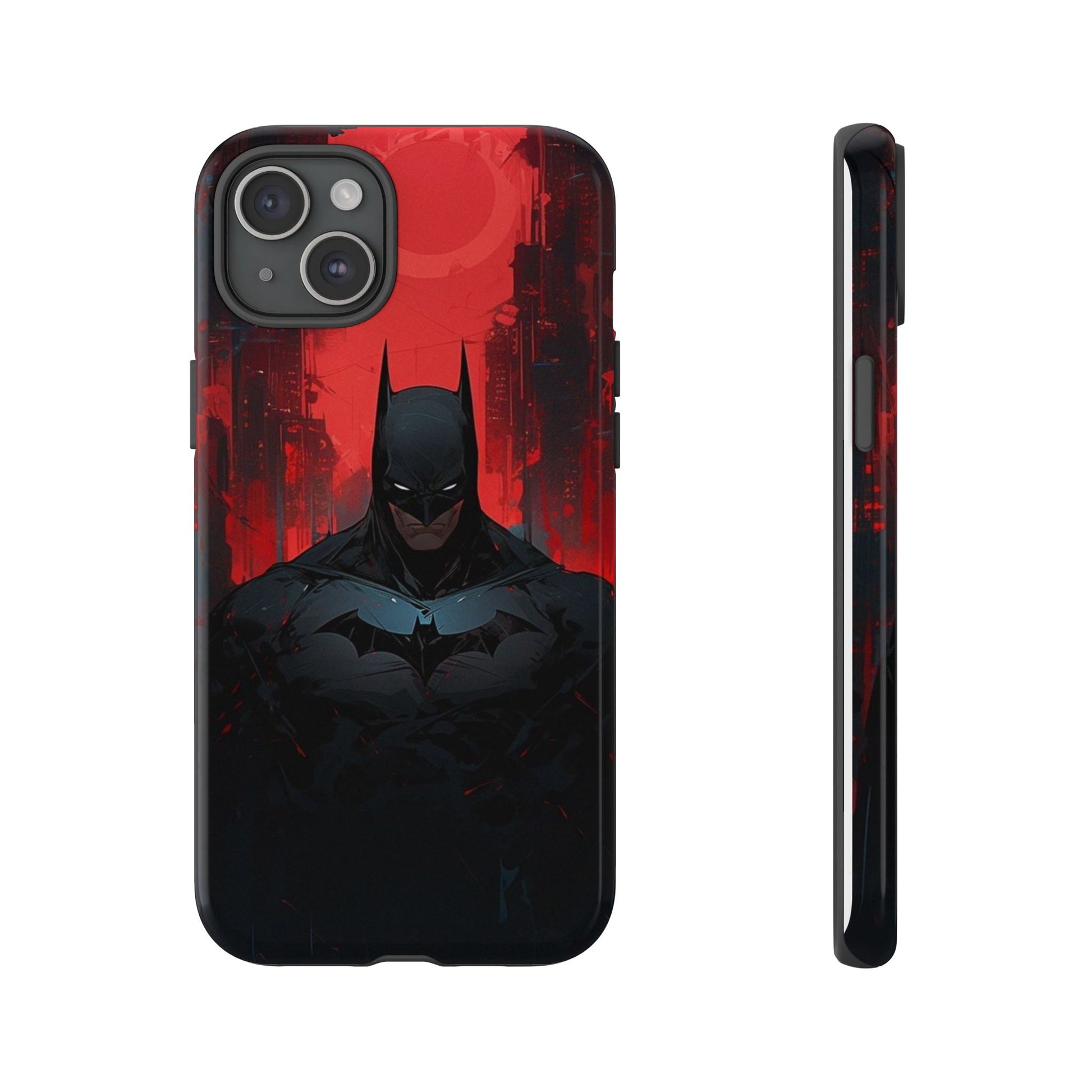 The Dark Knight Batman Tough Cases for iPhones, Samsung, and Pixel