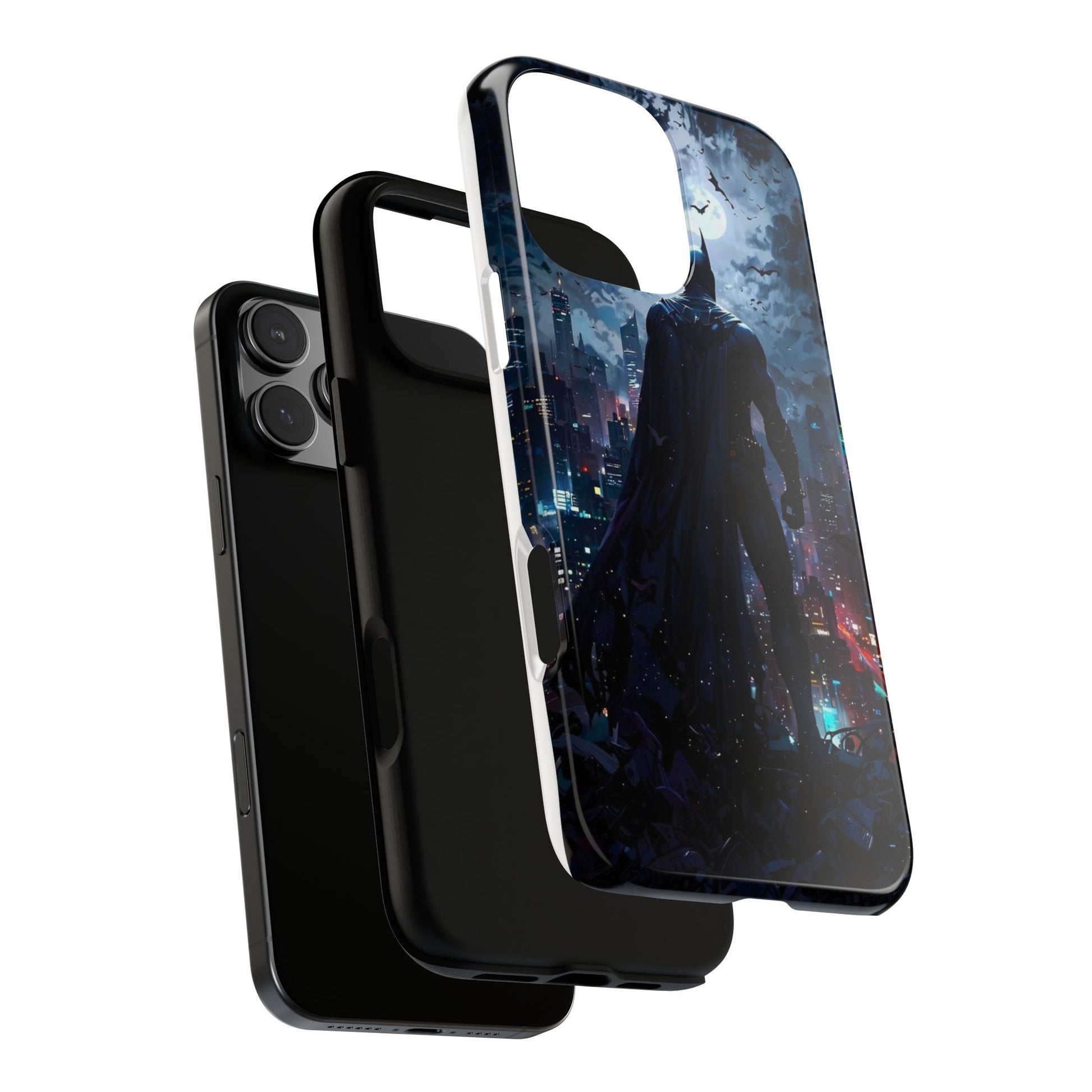 Gotham City Batman Tough Cases for iPhones, Samsung, and Pixel