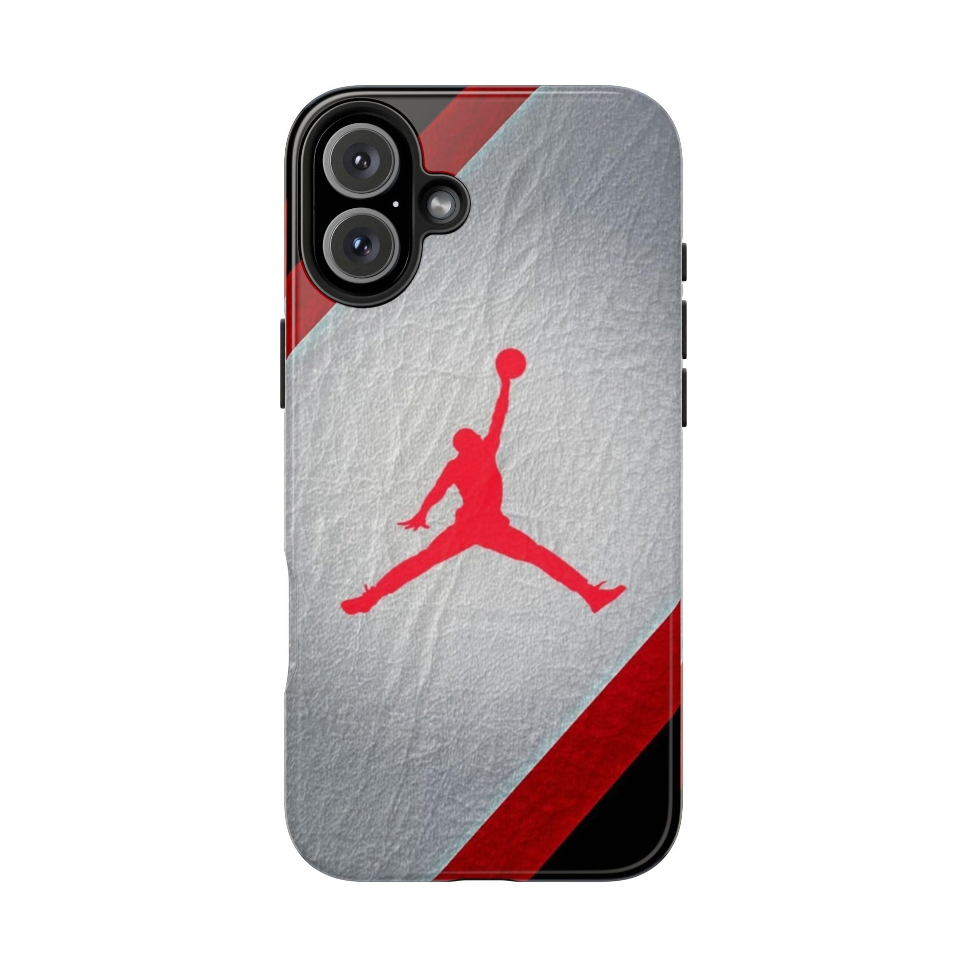 Chicago Red and Black Jumpman Theme Phone Cases for Iphones & Samsung Phones