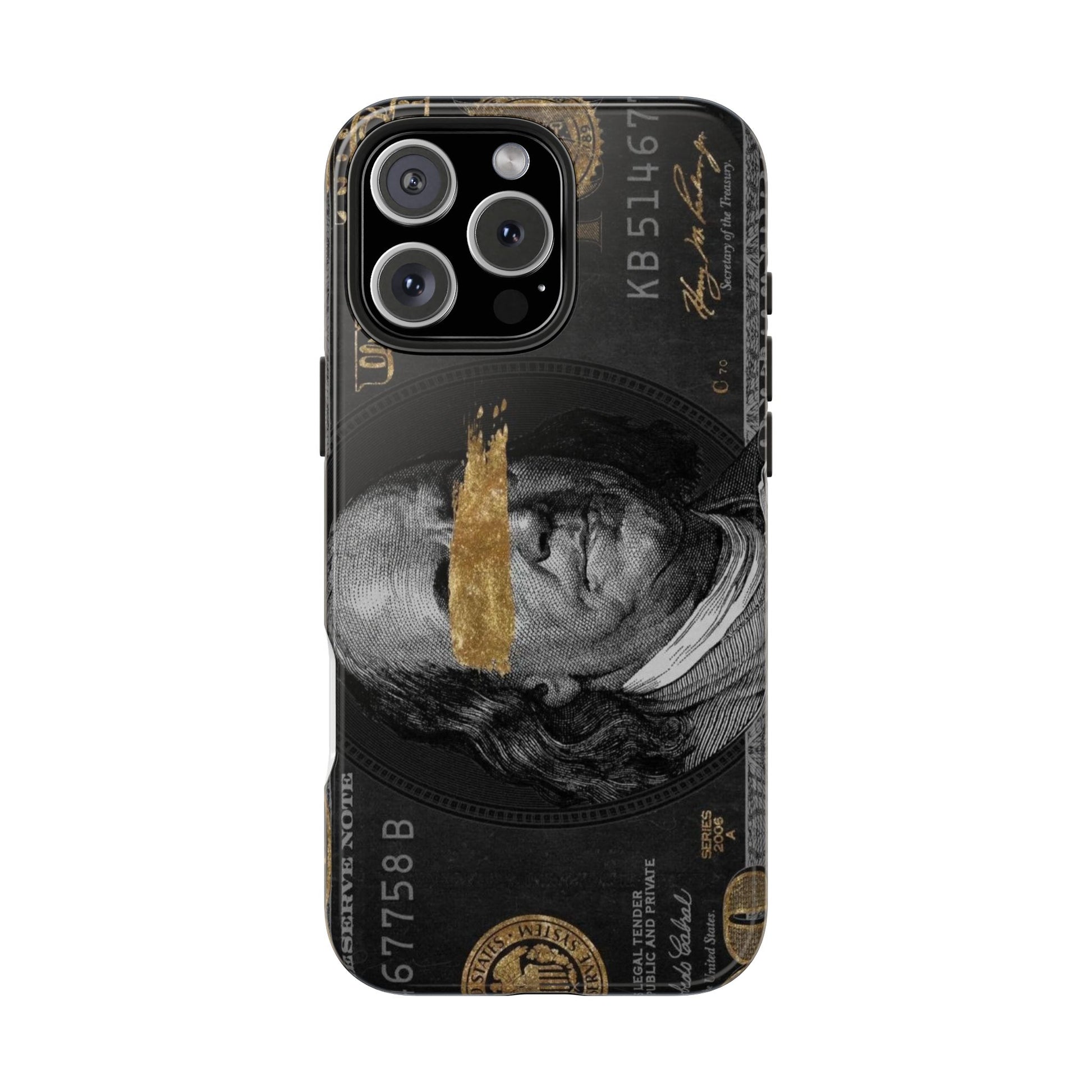 Hundred Dollar Bill Phone Cases for Iphones & Samsung Durable