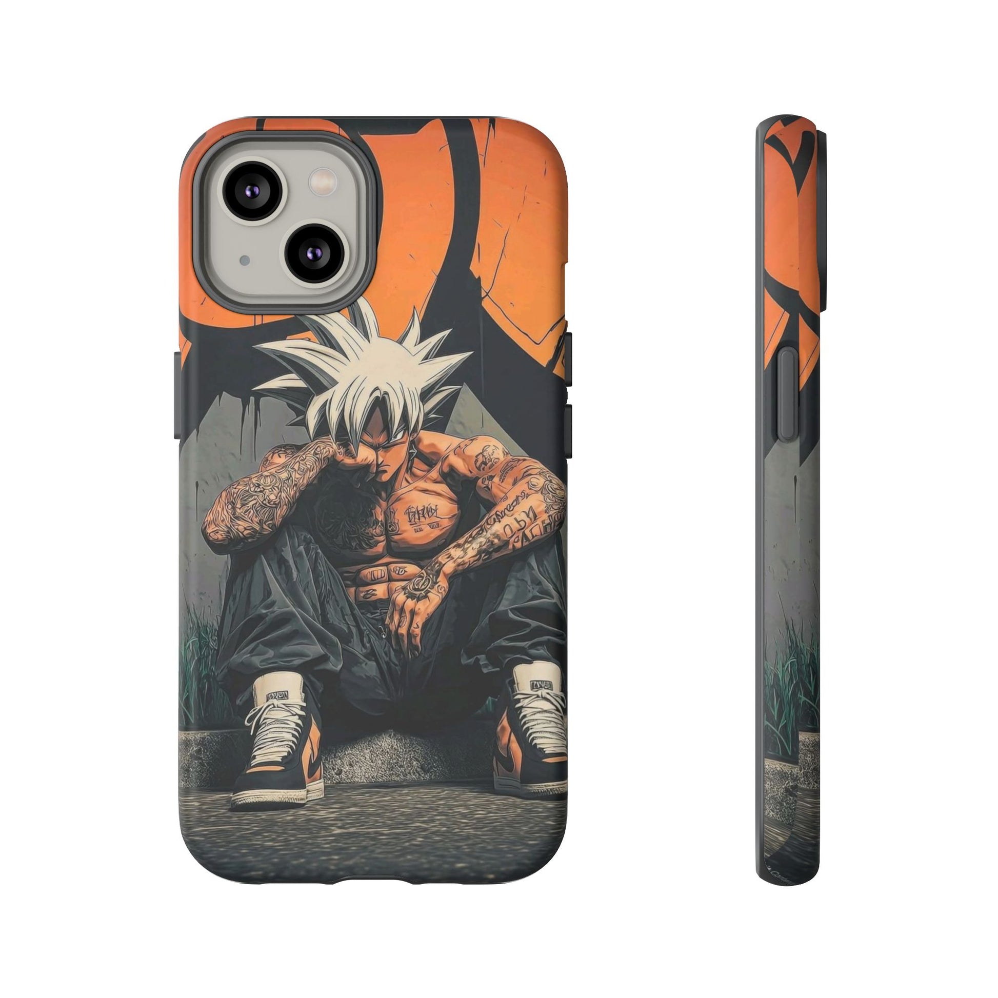 Anime DBZ Thug Tough Cases for iPhones, Samsung, and Pixel