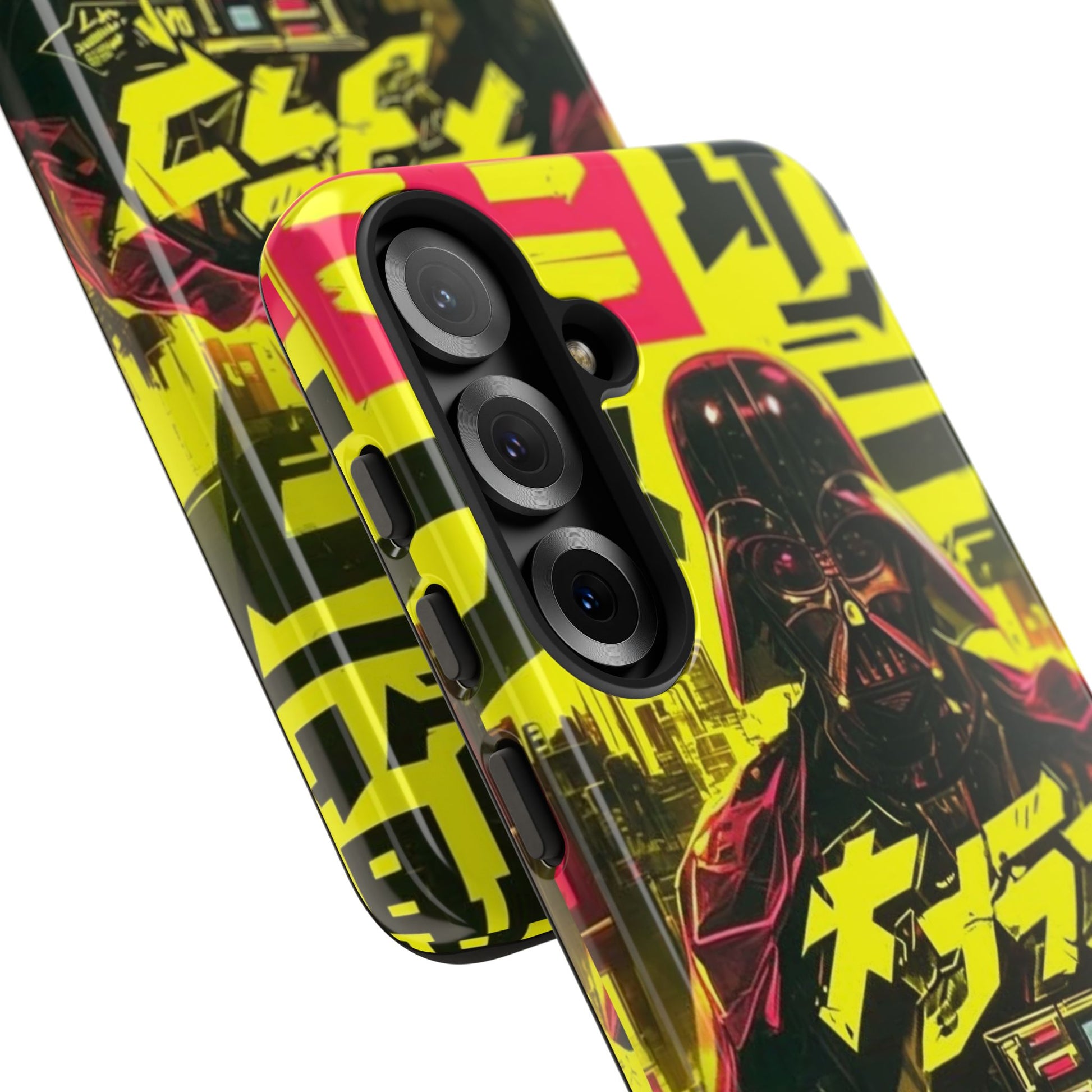 Cyberpunk X Vader Tough Cases for iPhones, Samsung, and Pixel