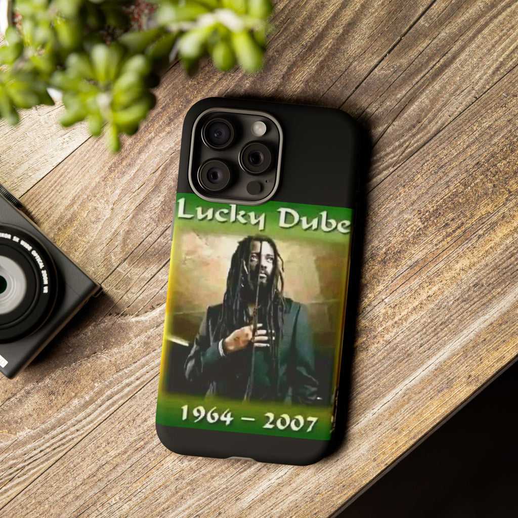 Lucky Dube Tough Cases for iPhones, Samsung, and Pixel