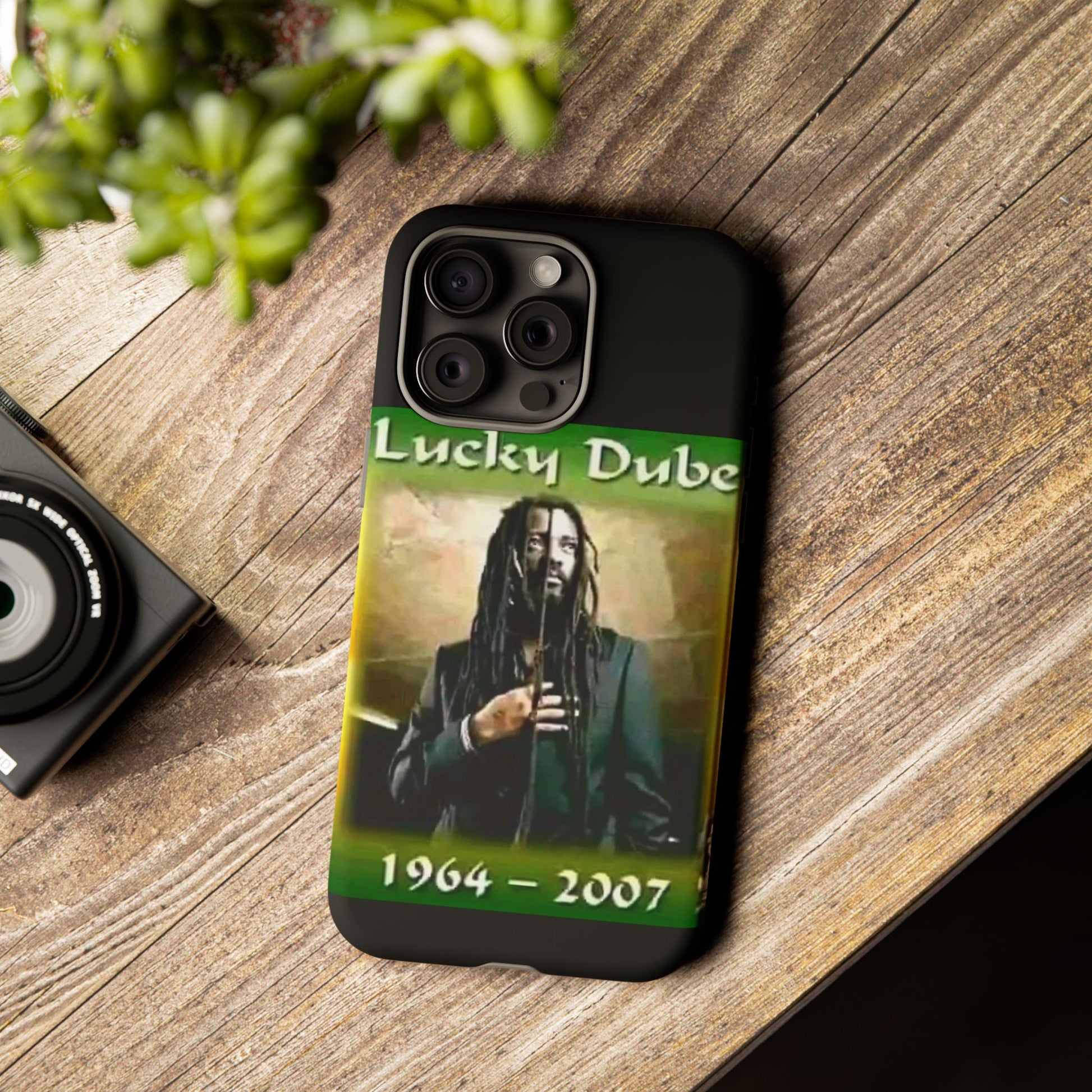 Lucky Dube Tough Cases for iPhones, Samsung, and Pixel