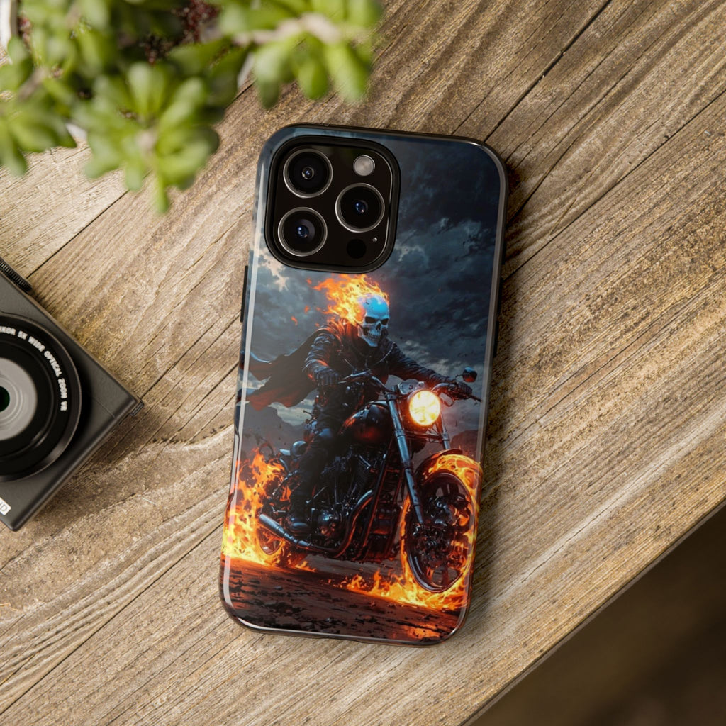 Marvel's Ghost Rider Tough Cases for iPhones, Samsung, and Pixel