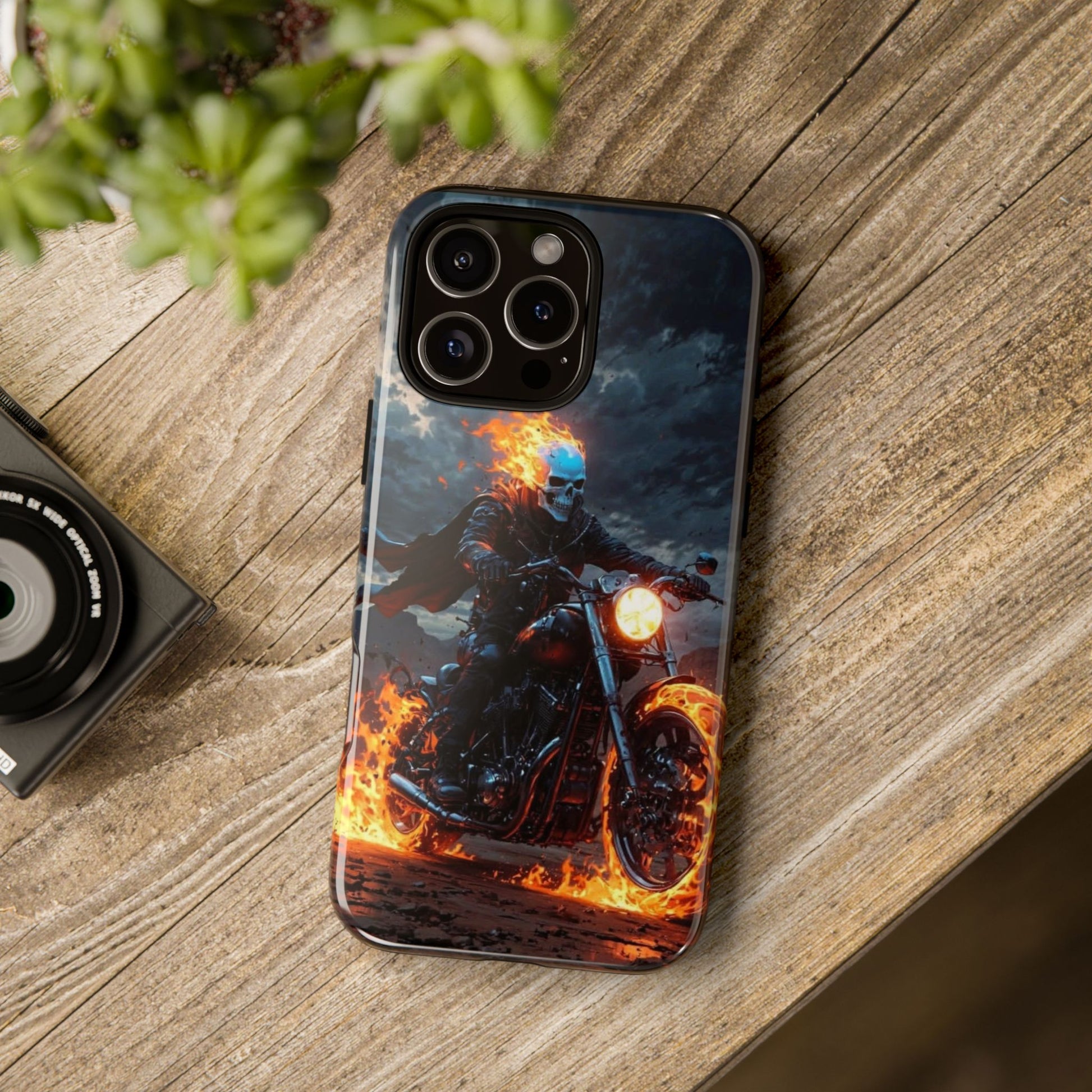 Marvel's Ghost Rider Tough Cases for iPhones, Samsung, and Pixel