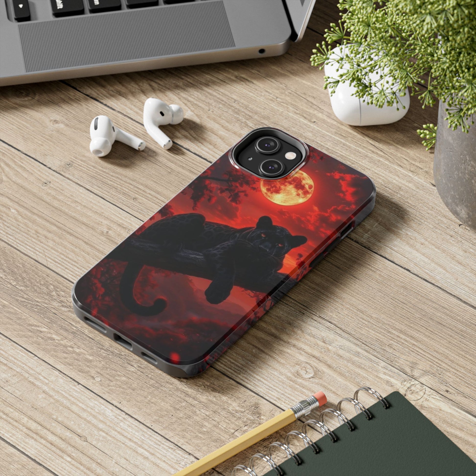 Black Panther Theme Phone Cases for iPhones & Samsung Phones