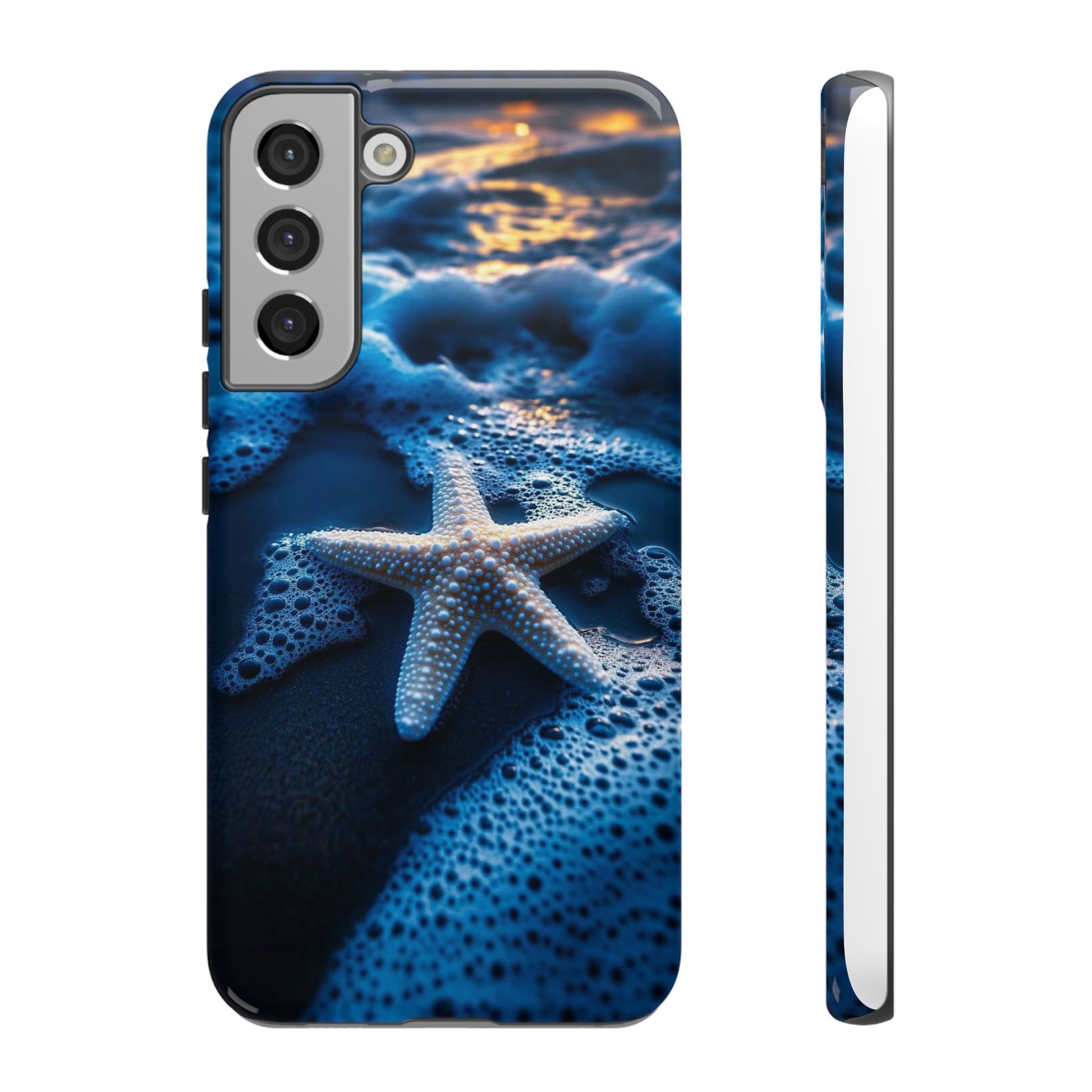 Starfish Beach Tough Cases for iPhones, Samsung, and Pixel