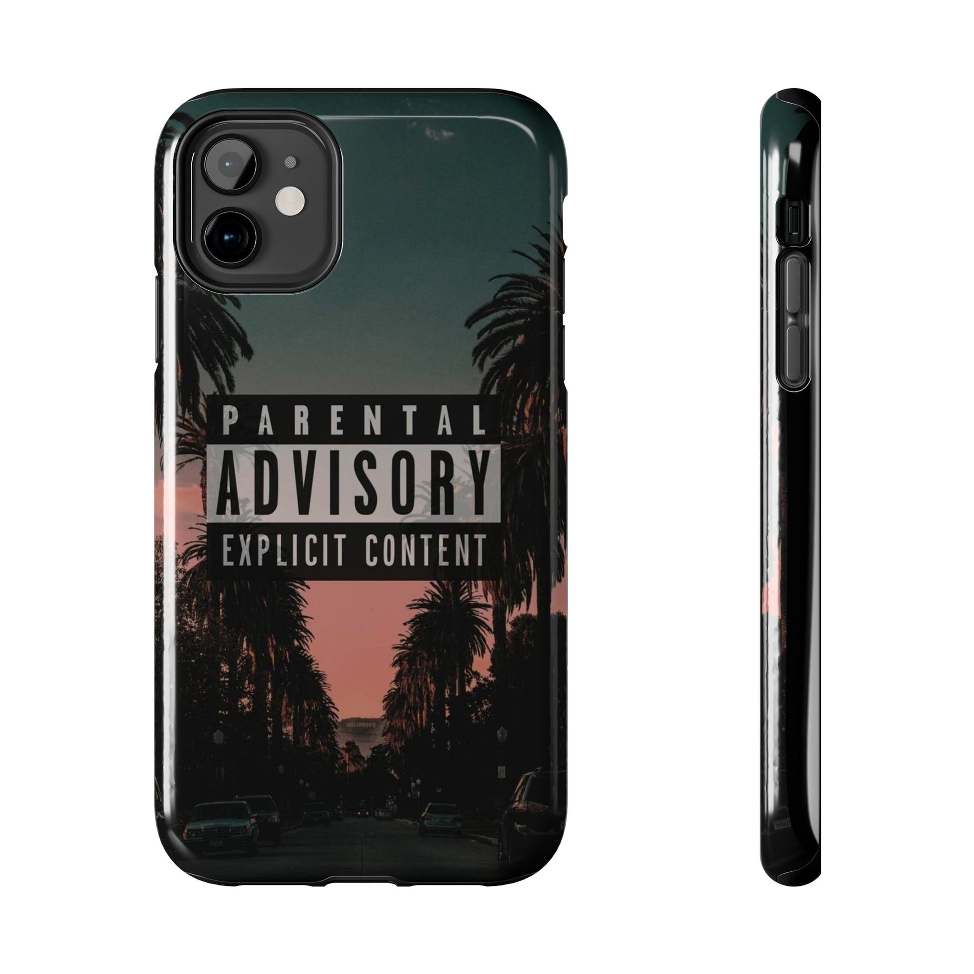 Parental Advisory Tough Phone Cases for Iphones & Samsung Durable
