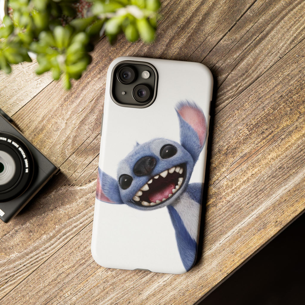 Stitch Themed Phone Case for iPhone, Samsung Galaxy, & Pixel Phones