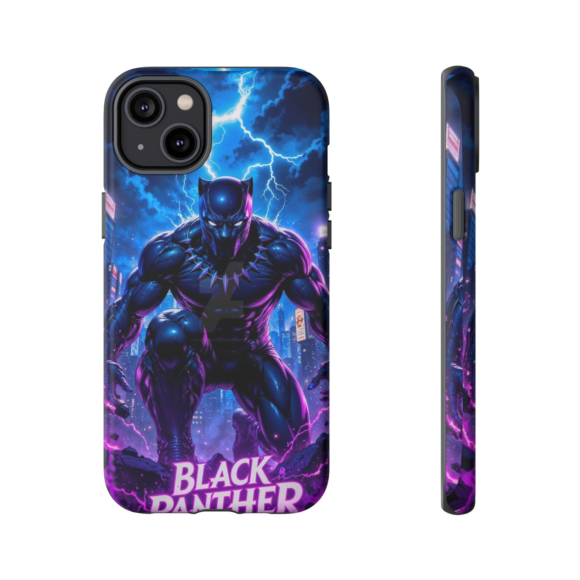 Black Panther Phone Case, Tough Cases for iPhones, Samsung, and Pixel
