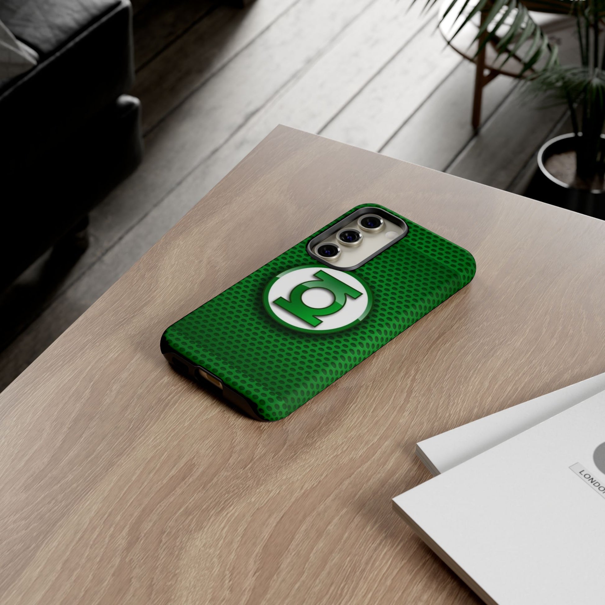 Green Lantern Logo Phone Case, Tough Cases, DC Case for iPhones, Samsung, and Pixel