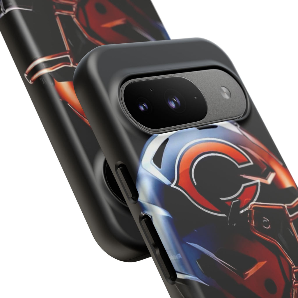 Football Helmet Chicago Bears Phone Case, Tough Cases for iPhones, Samsung, and Pixel