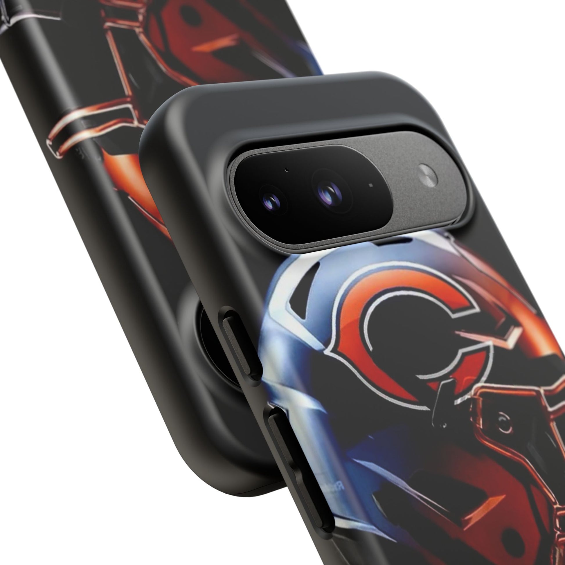 Football Helmet Chicago Bears Phone Case, Tough Cases for iPhones, Samsung, and Pixel