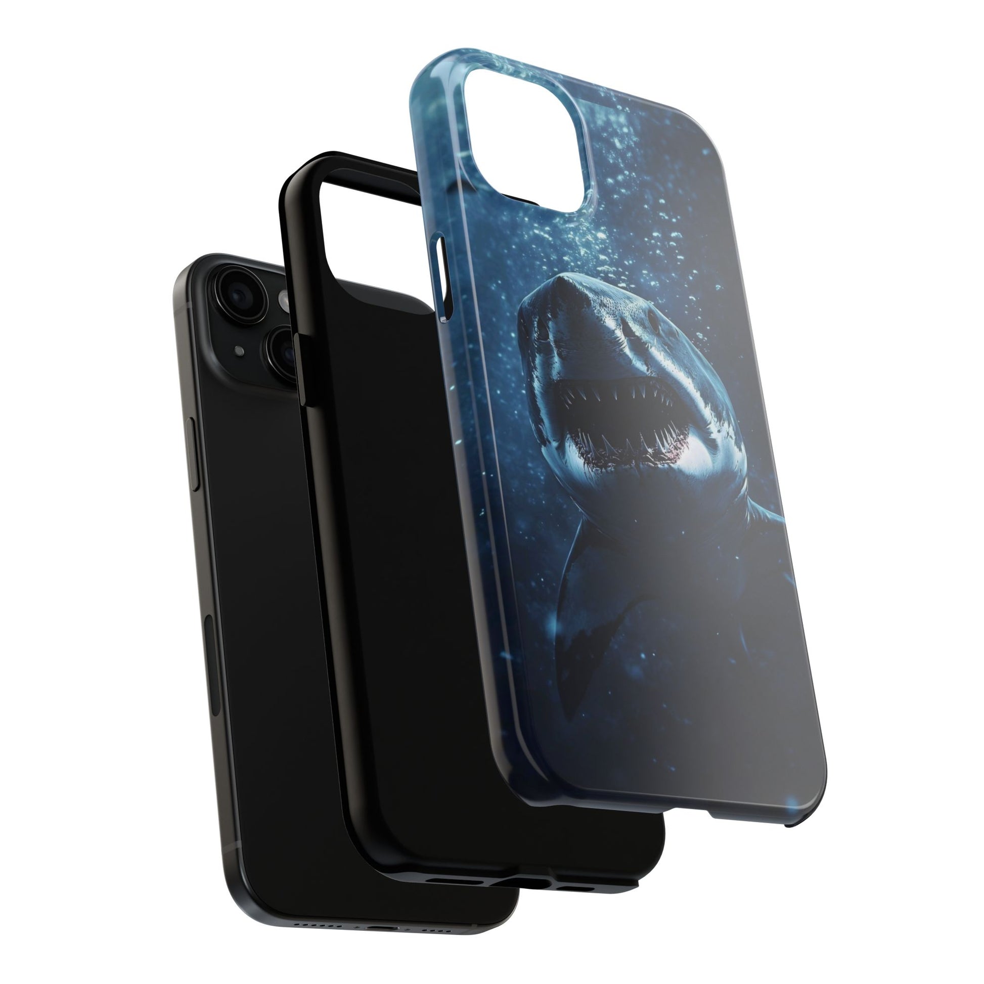 Great White Shark Theme Phone Cases for iPhones & Samsung Phones