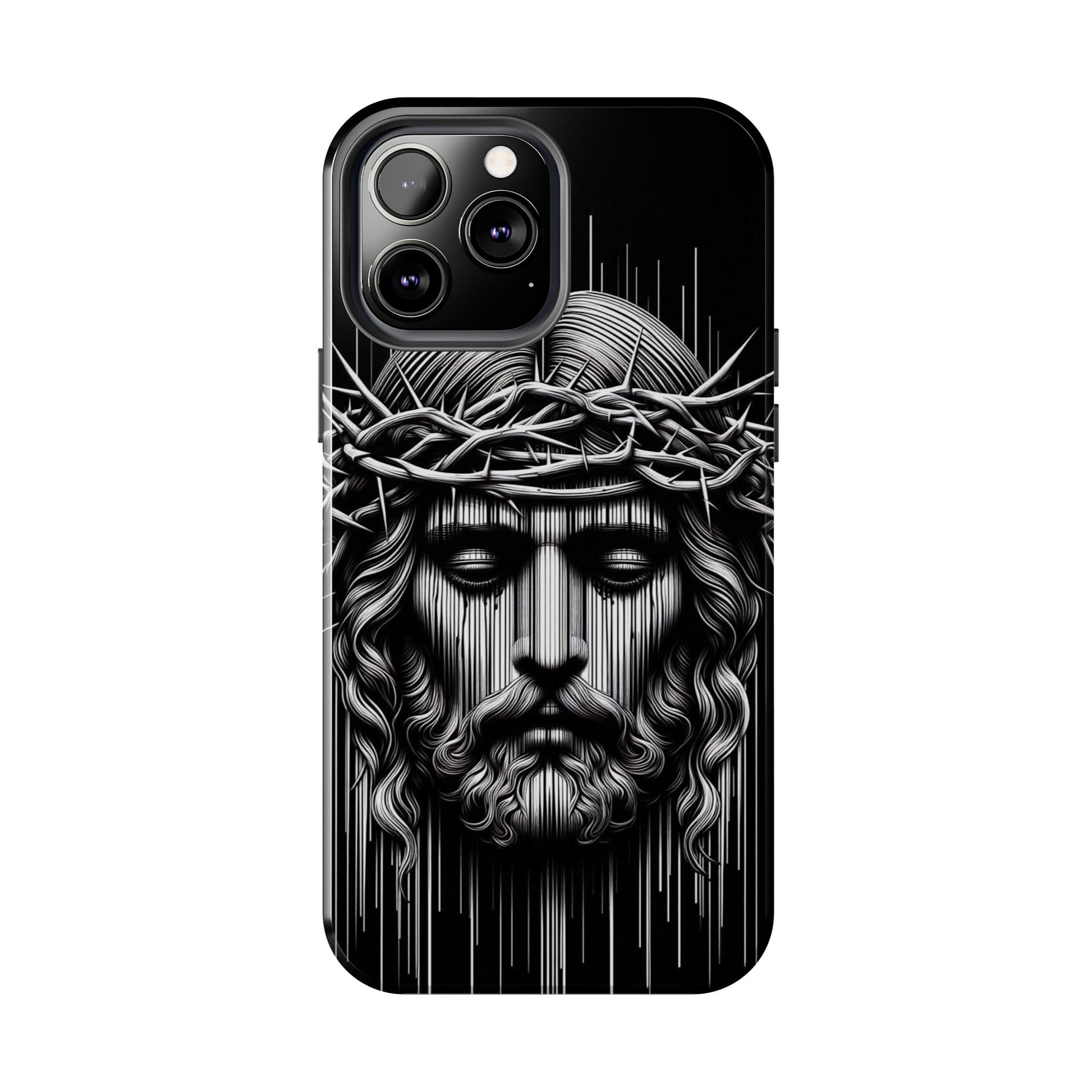 Jesus The King Crown Christian Phone Cases for iPhones & Samsung Phones