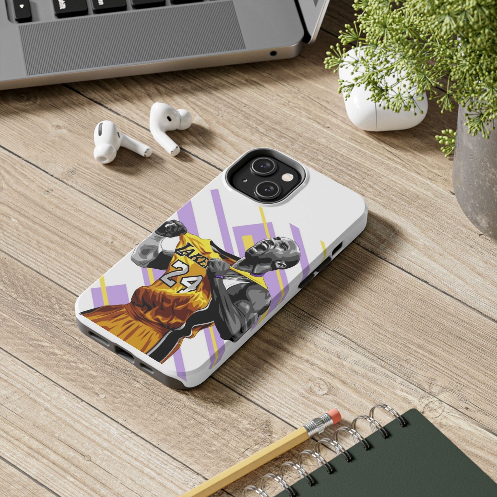Basketball Themed Kobe Phone Case, Sports Fan Iphone and Samsung phones