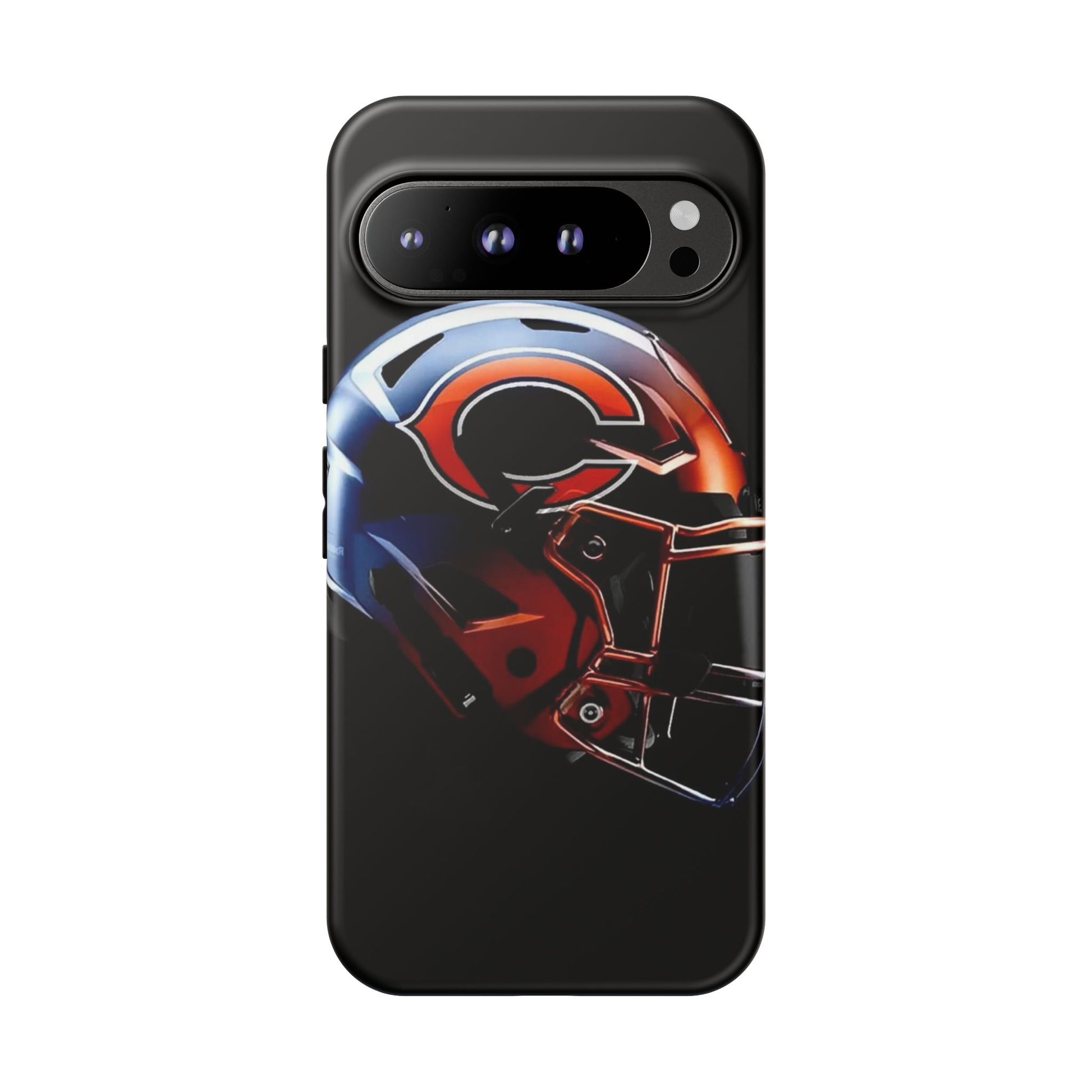 Football Helmet Chicago Bears Phone Case, Tough Cases for iPhones, Samsung, and Pixel