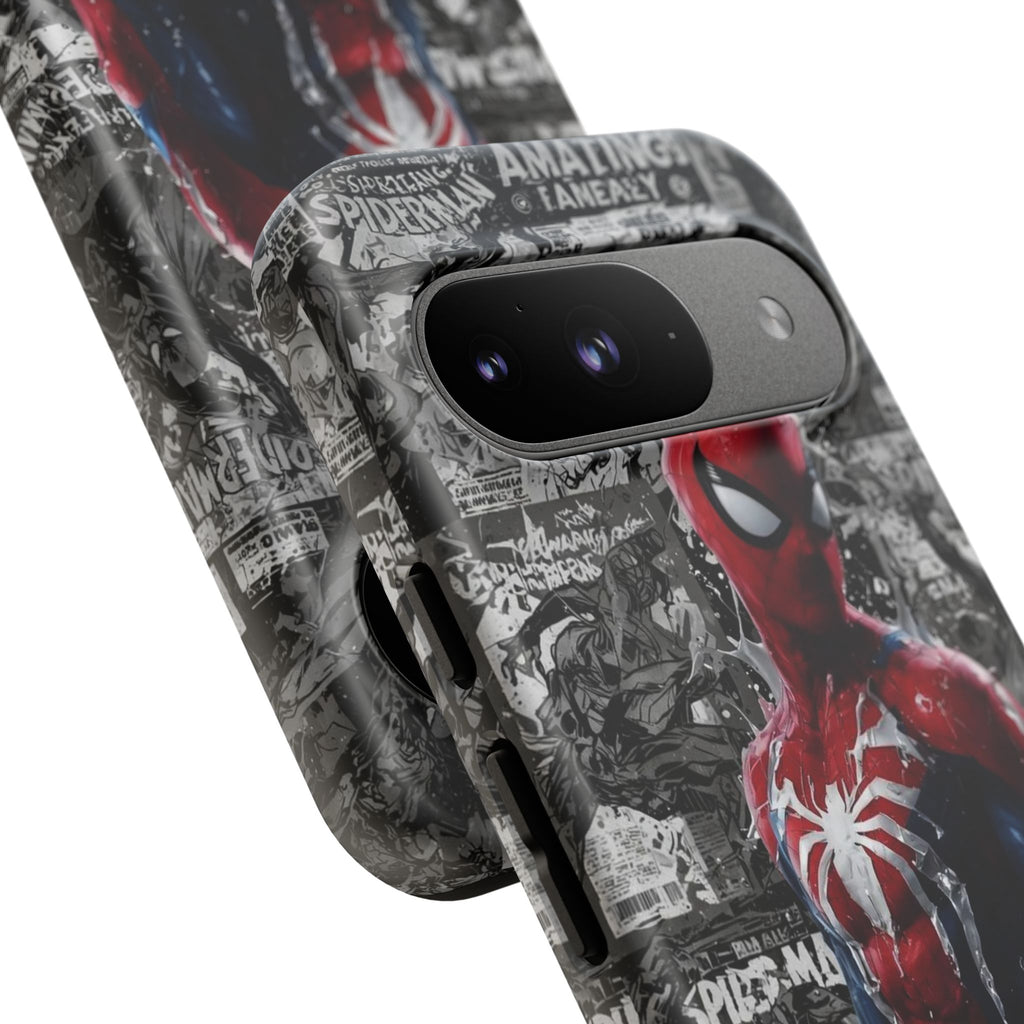 Spiderman Phone Case, Tough Cases for iPhones, Samsung, and Pixel