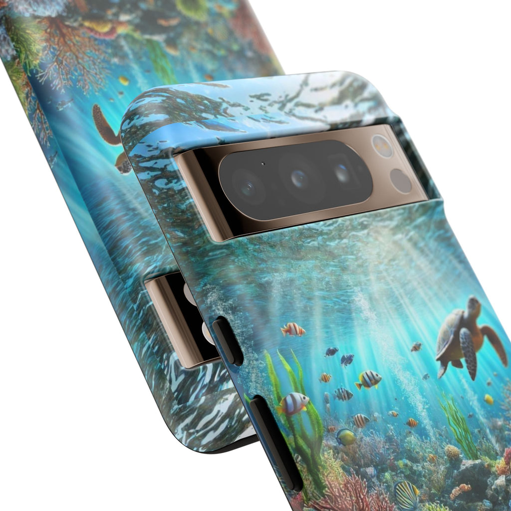 Under Sea Landscape Tough Cases for iPhones, Samsung, and Pixel