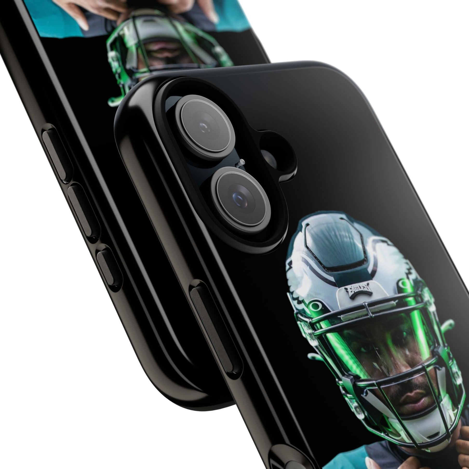 Eagles Football Jalen Hurts Tough Cases for iPhones, Samsung, and Pixel