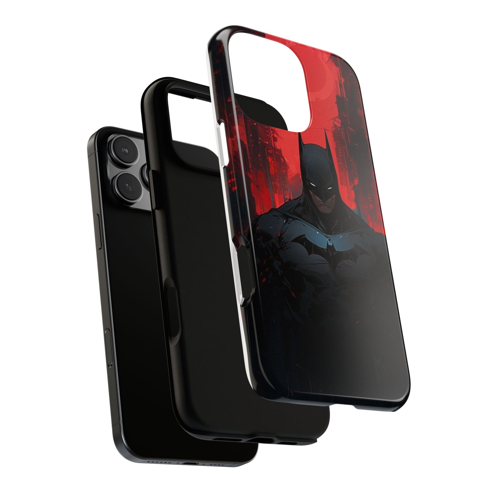 The Dark Knight Batman Tough Cases for iPhones, Samsung, and Pixel
