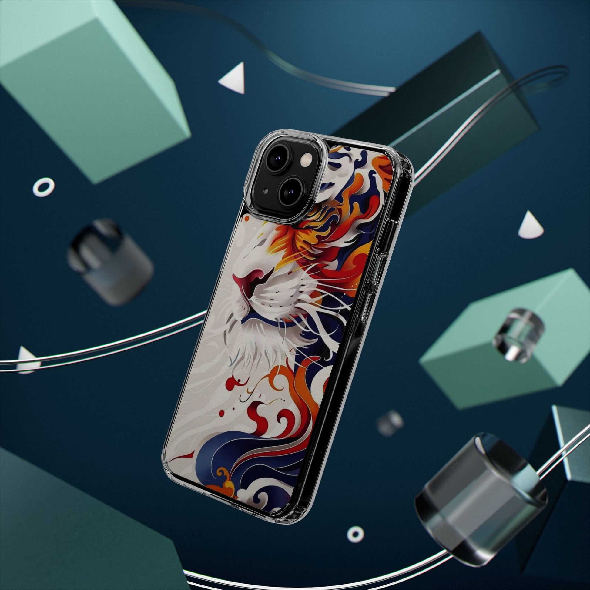 Awesome Abstract Tiger Art Iphone, Samsung case