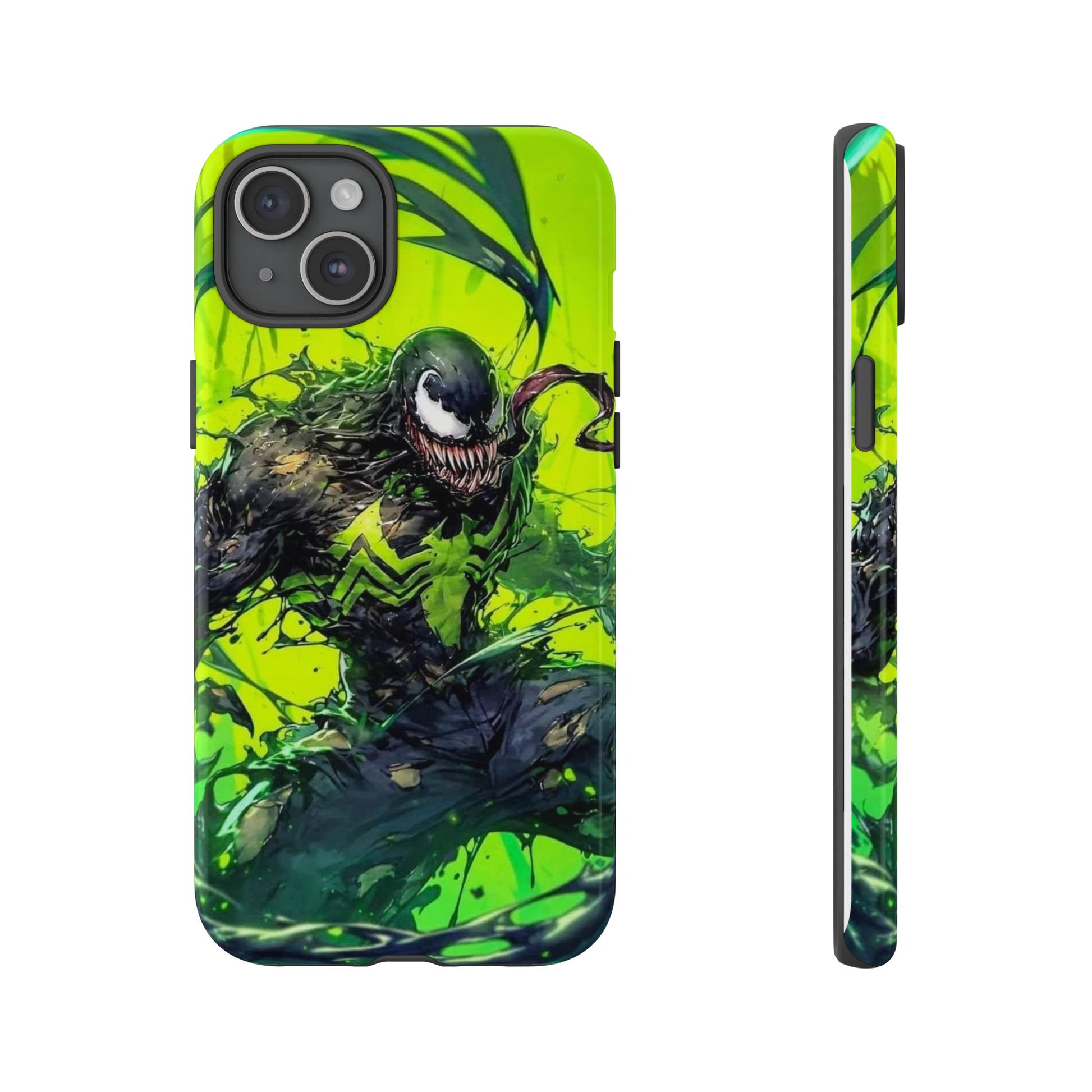 Evil Venom Phone Case, Tough Cases, Marvel Comics Phone for iPhones, Samsung, and Pixel