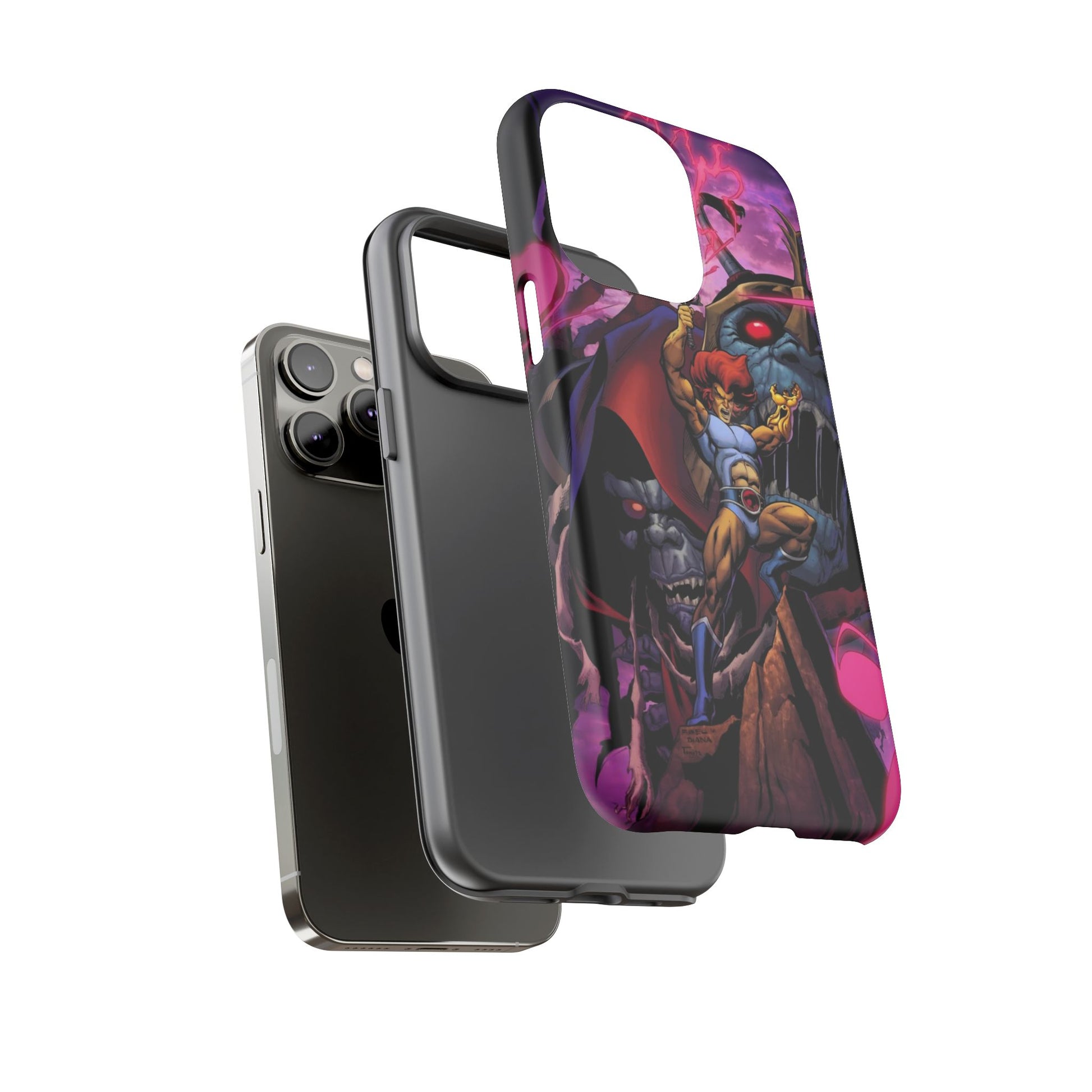 Thundercats Lion O x Mumra Tough Cases for iPhones, Samsung, and Pixel