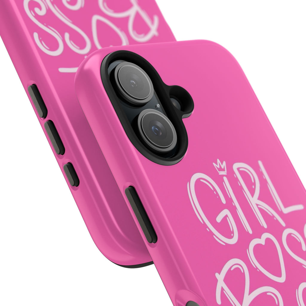 Girl Boss Girly Theme Phone Cases for iPhones & Samsung Phones