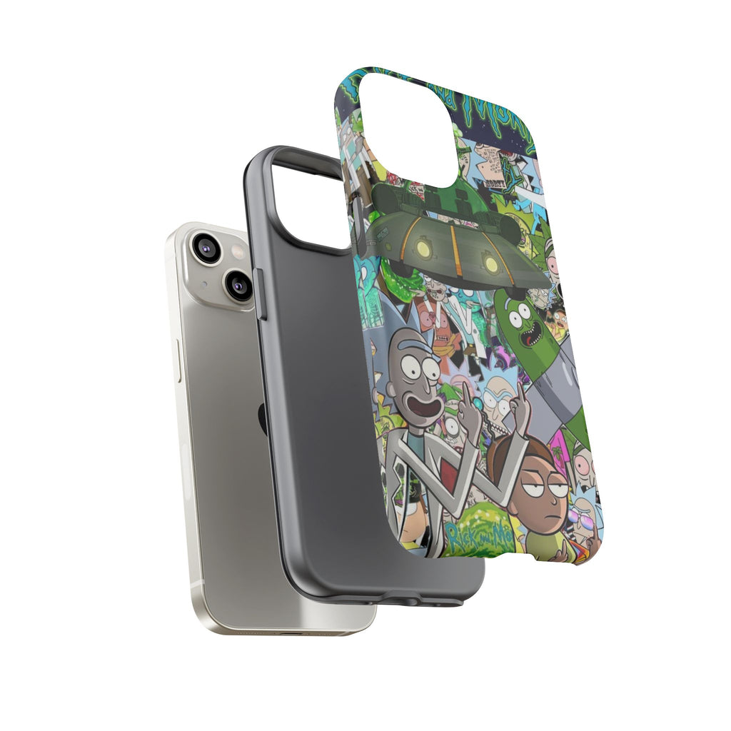Rick and Morty Phone Case, Tough Cases for iPhones, Samsung, and Pixel